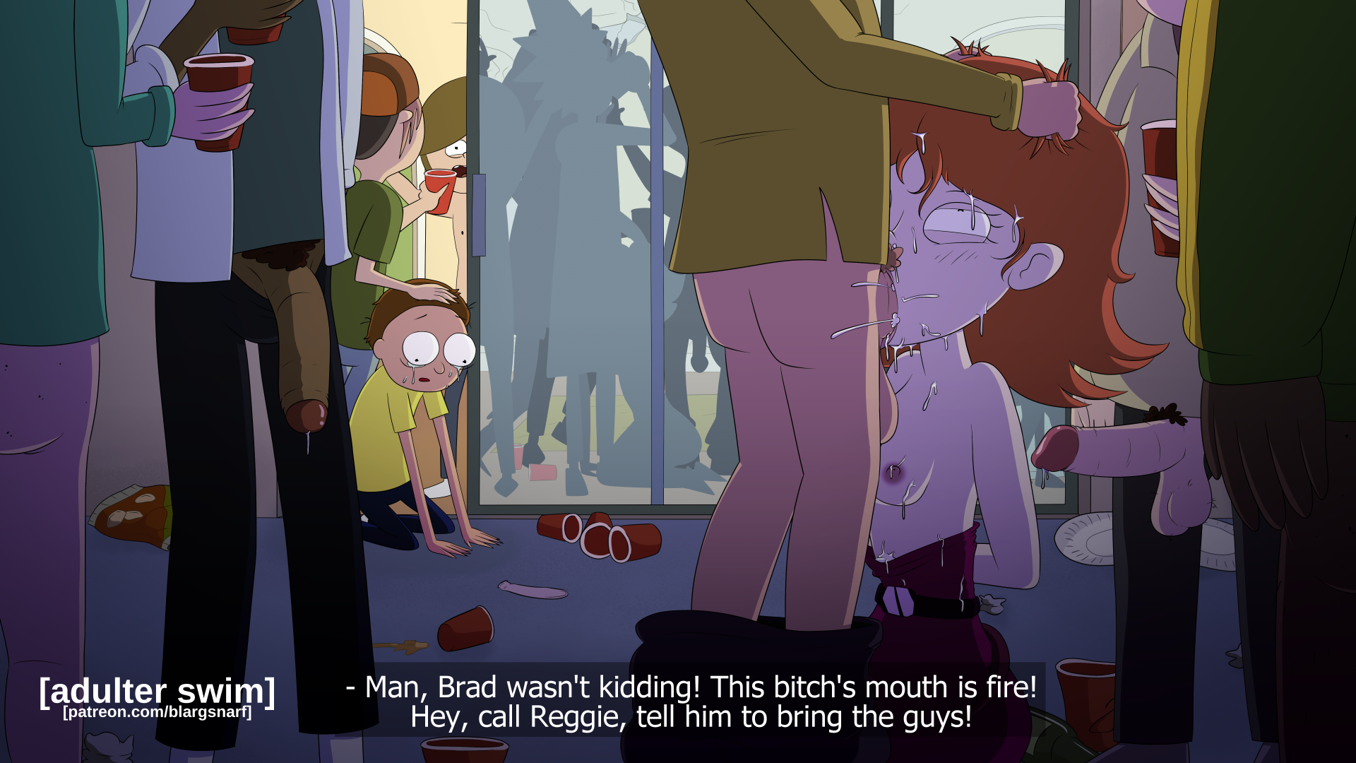 blargsnarf, jessica (rick and morty), morty smith, rick and morty, after fe...
