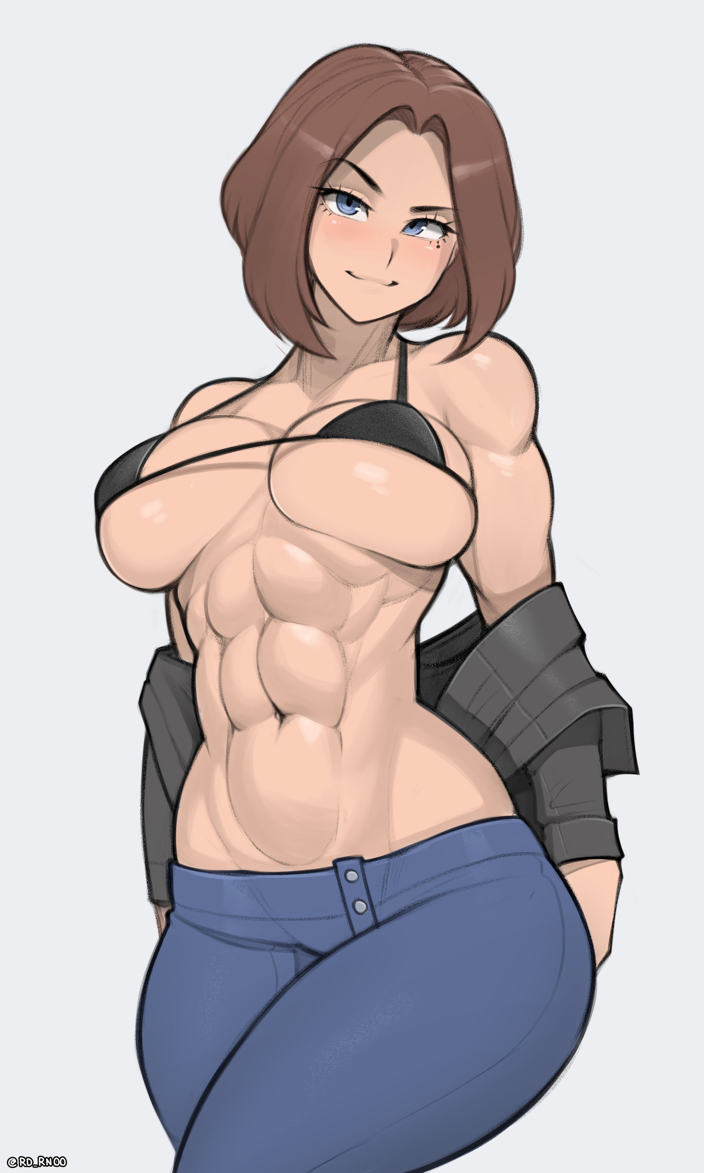 Muscle female rule 34
