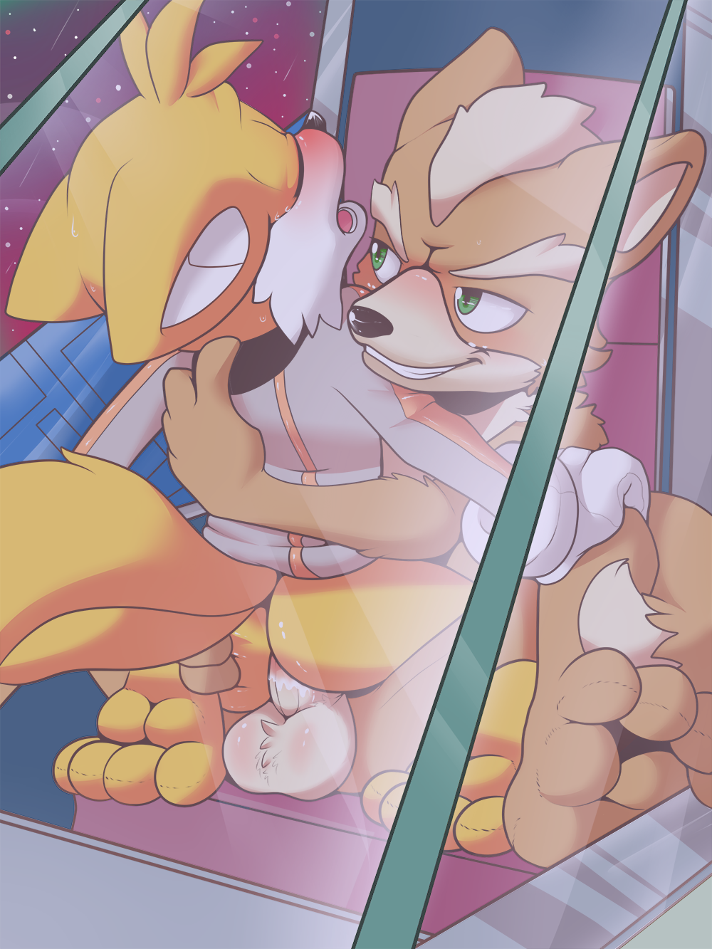 Rule34 - If it exists, there is porn of it / rexin, fox mccloud, tails /  2015543