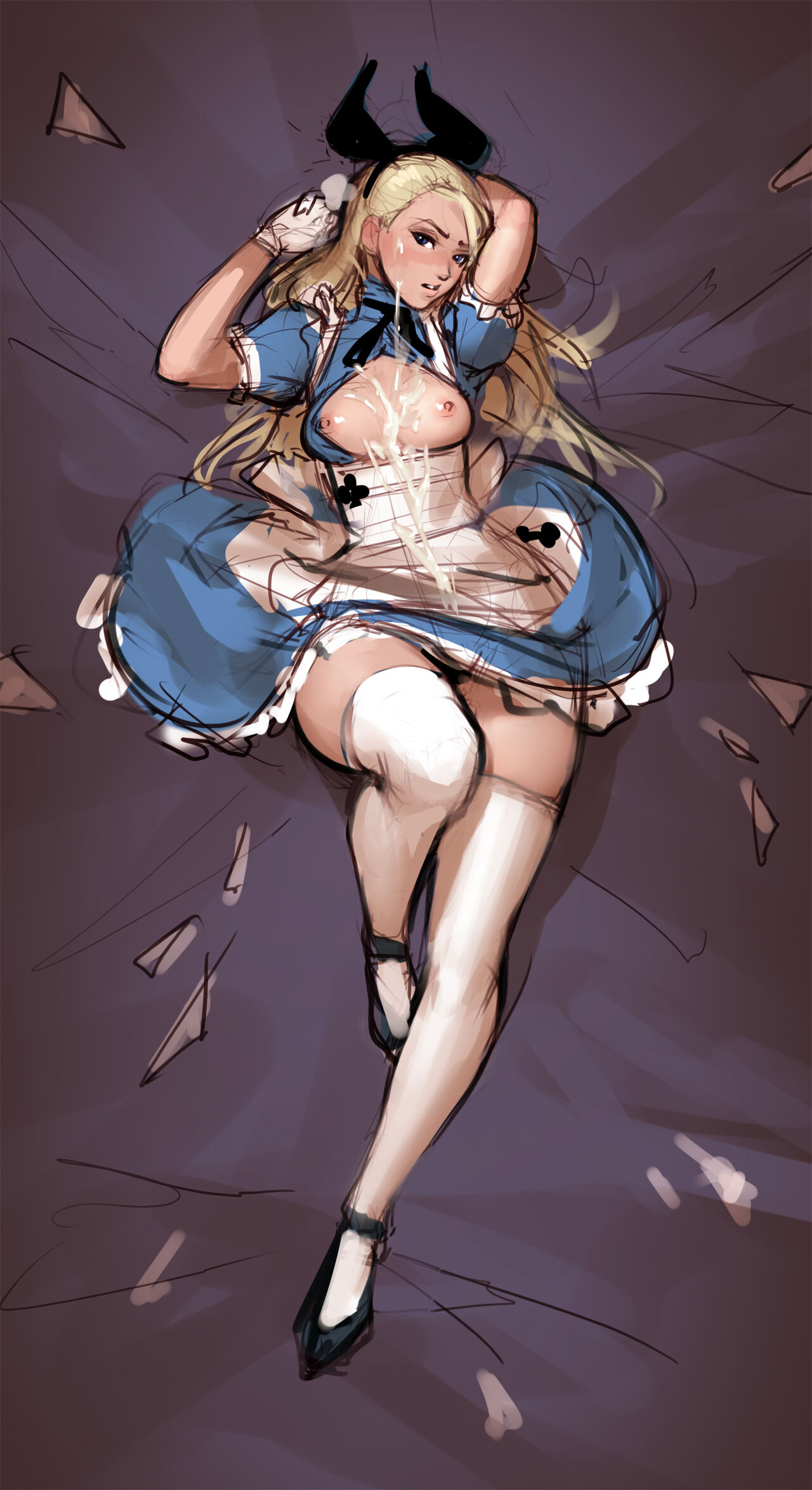 Safebooru - 4girls alice (wonderland) alice (wonderland) (cosplay 3d6