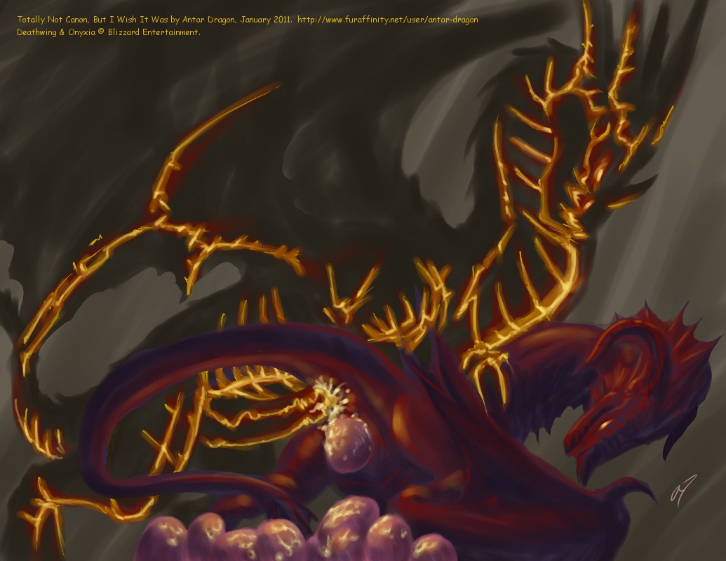 Rule34 - If it exists, there is porn of it / antar dragon, deathwing,  onyxia / 1448309