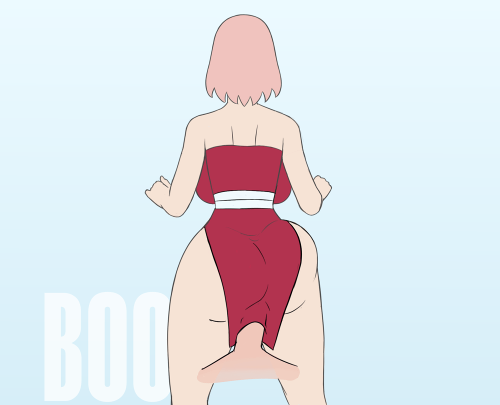 Sakura twerk gif