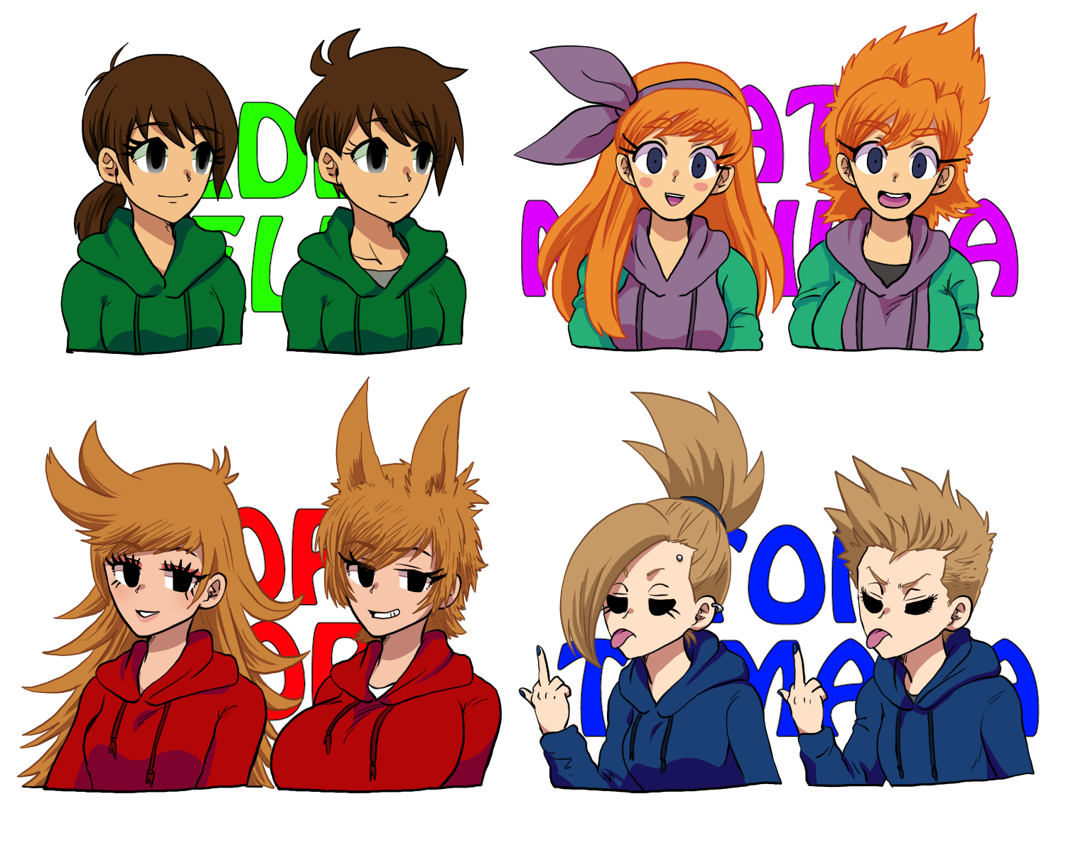 Eddsworld Ell X Edd png - Rule34 - If it exists, there is porn of it / tama...