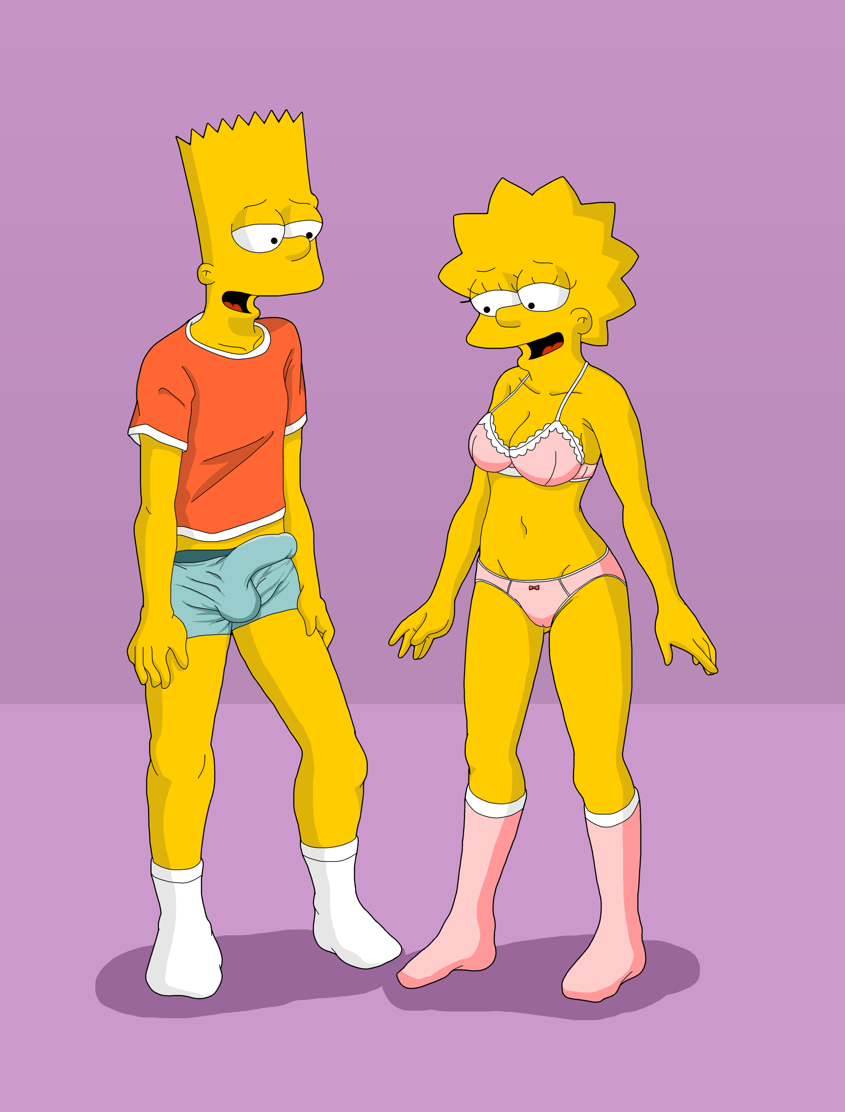 The simpsons porn bart and lisa