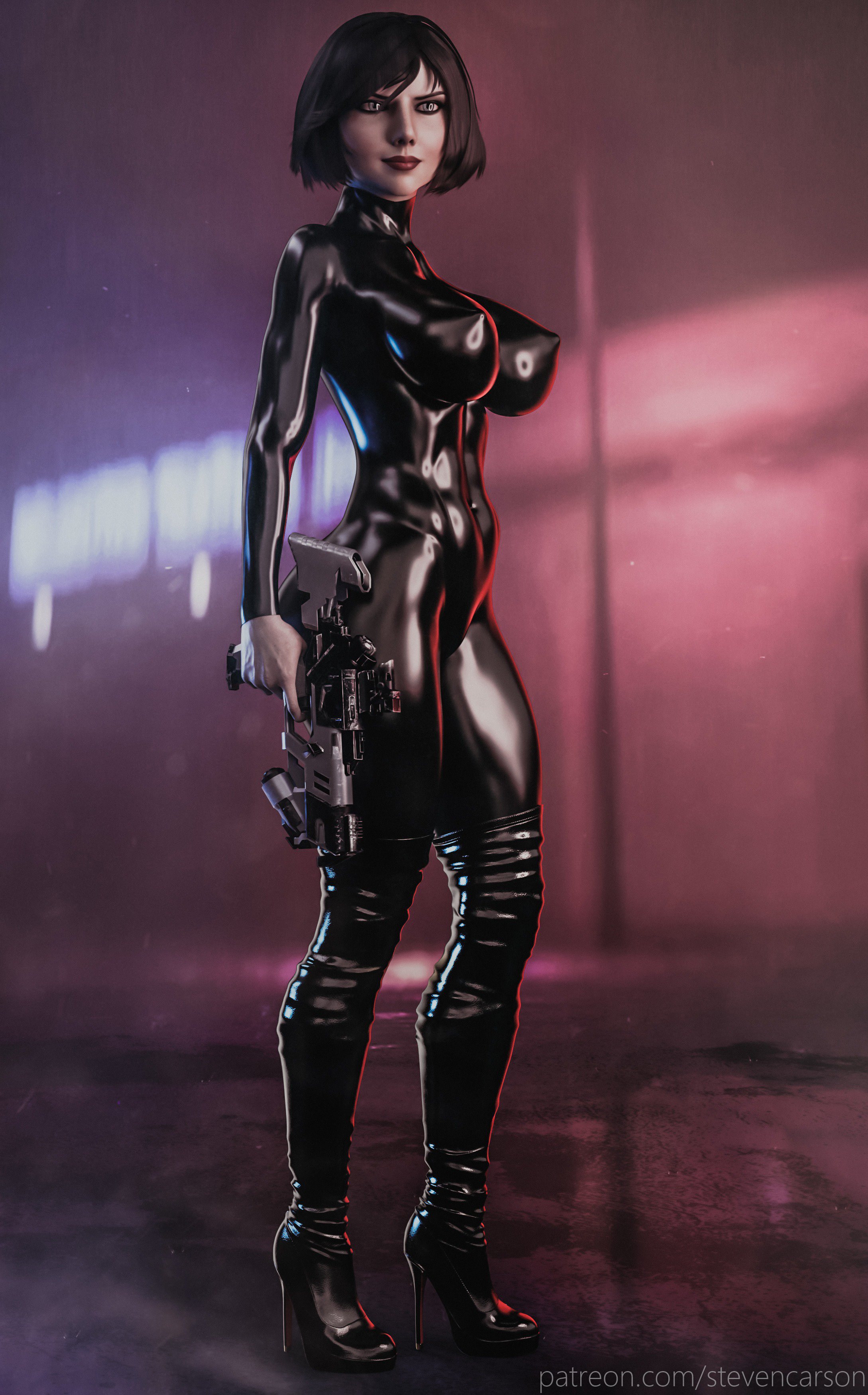 3d hentai latex фото 65