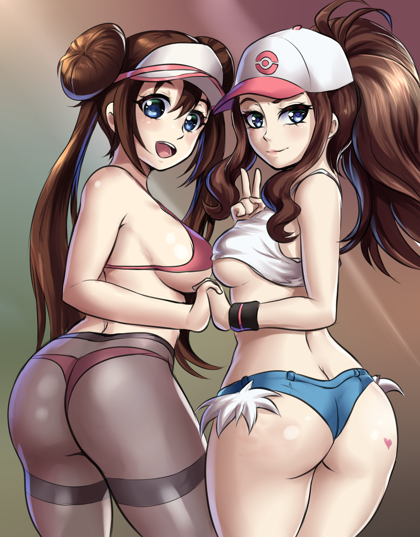 Rule34 - If it exists, there is porn of it / leonart, hilda (pokemon), rosa...