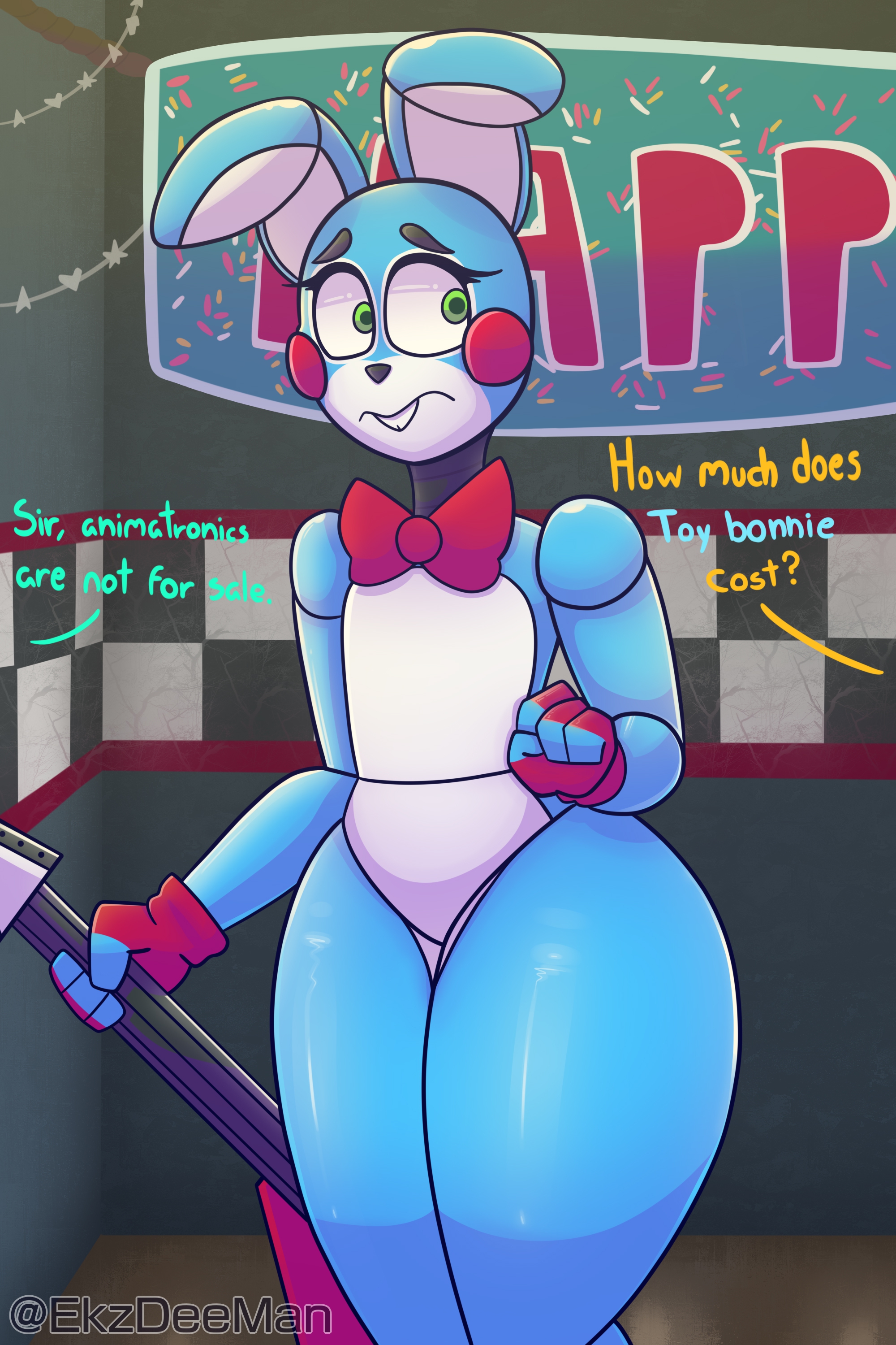 Rule34 - If it exists, there is porn of it / toy bonnie (fnaf) / 3601111. 