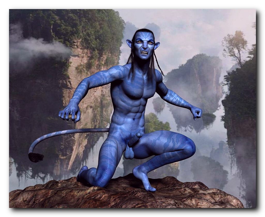 Avatar blue nude