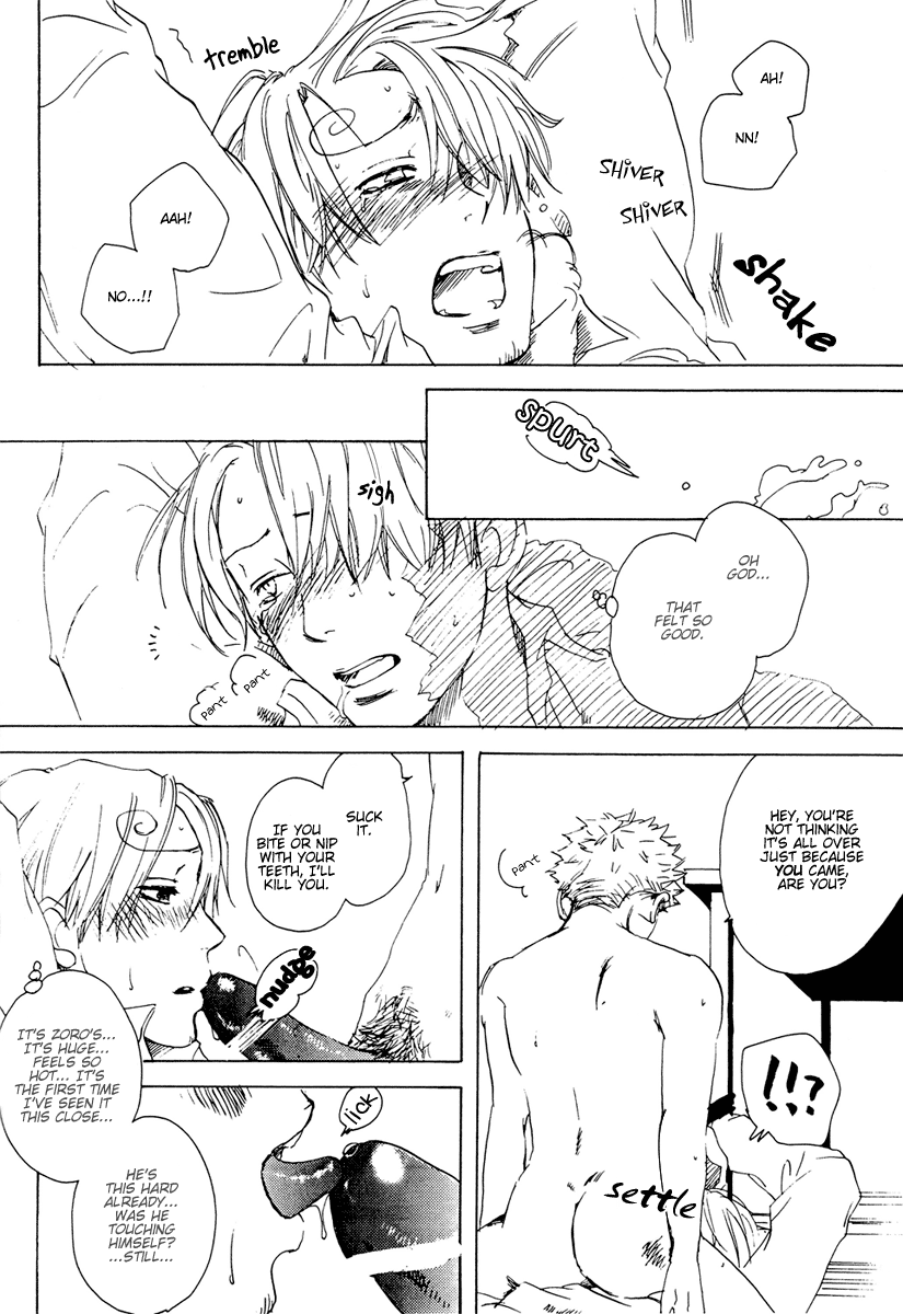 Zoro x sanji hentai