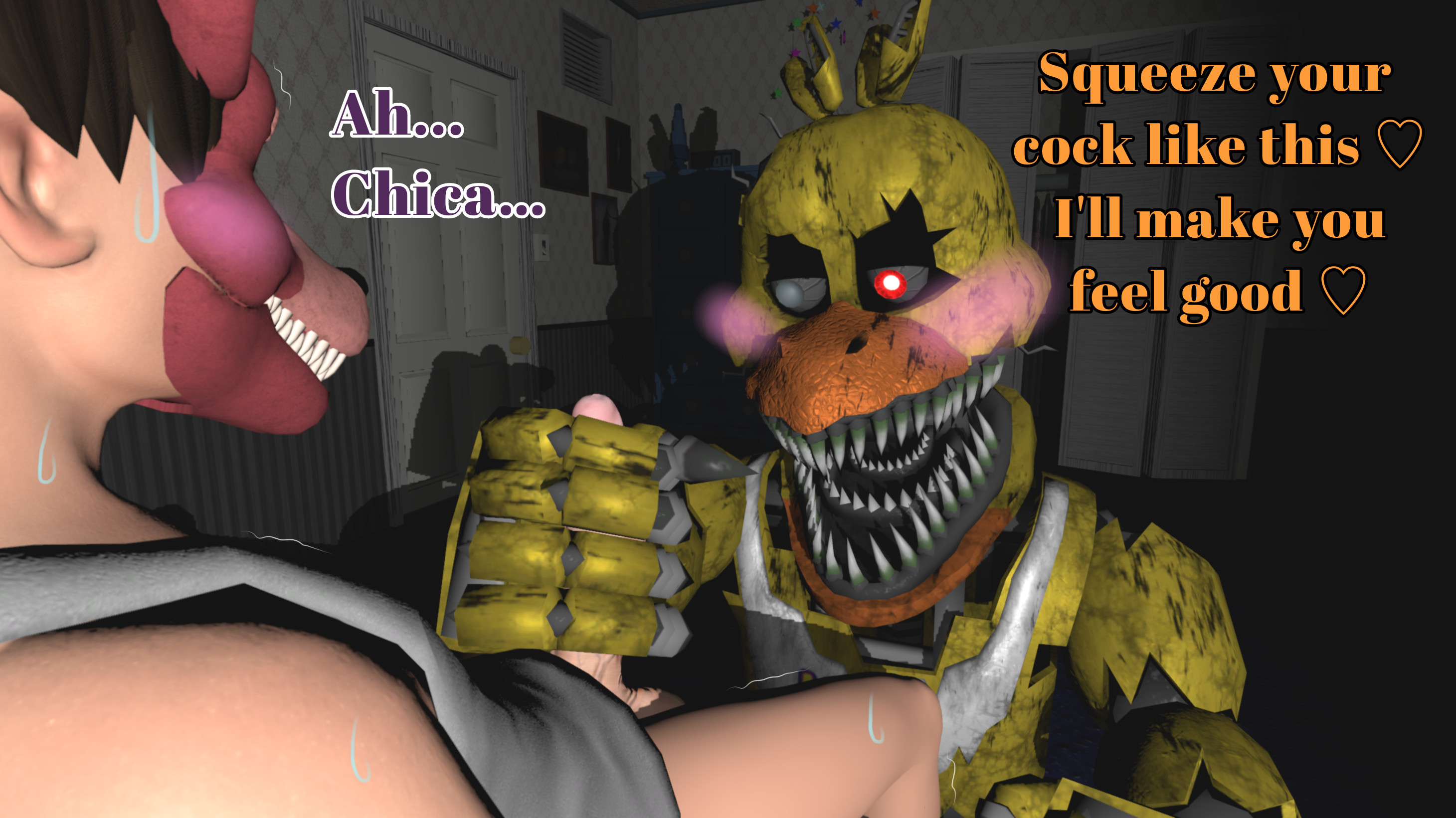 Rule34 - If it exists, there is porn of it / nightmare chica (fnaf) /  7234722