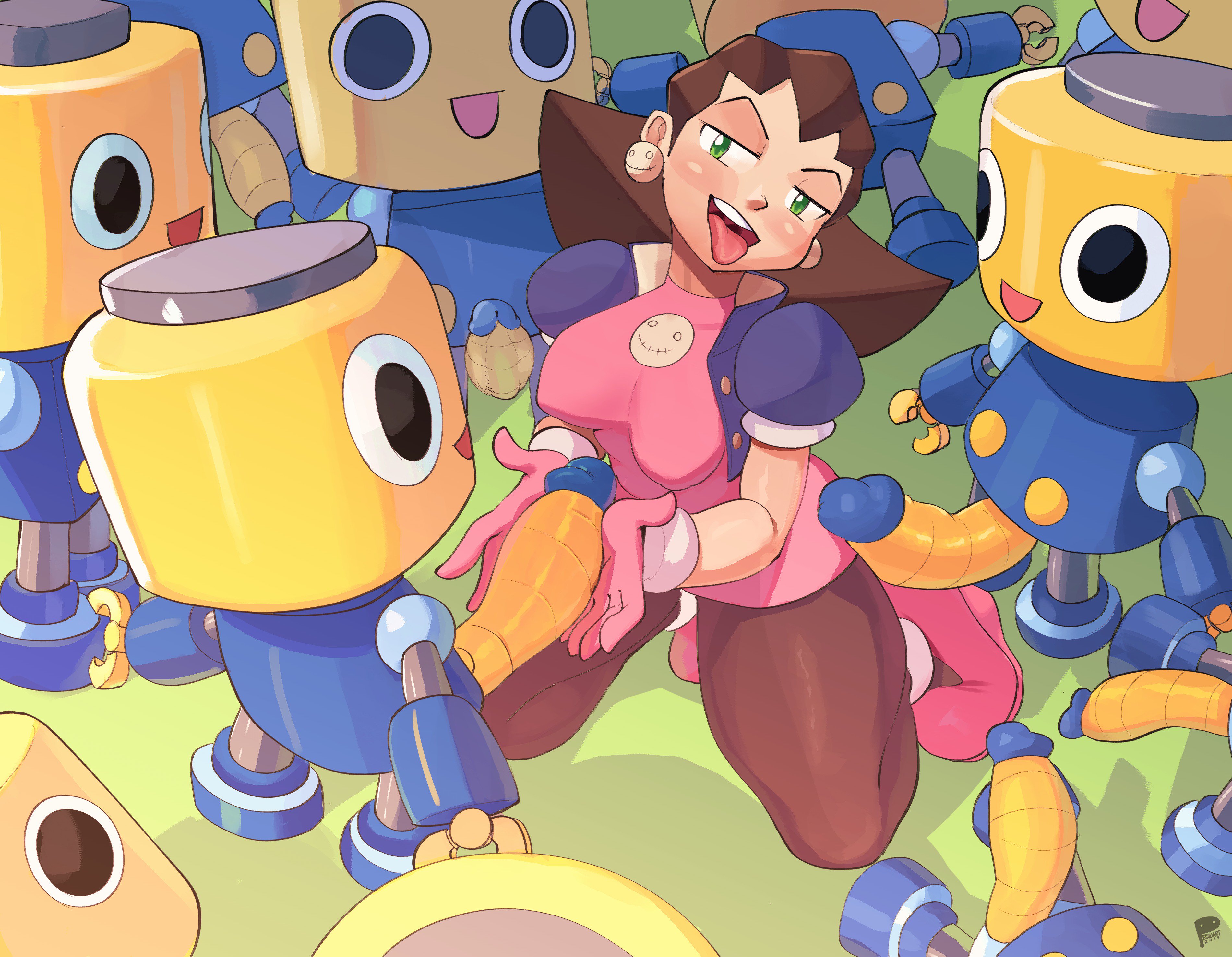 Rule34 - If it exists, there is porn of it / peculiart, servbot, tron bonne  / 3625872