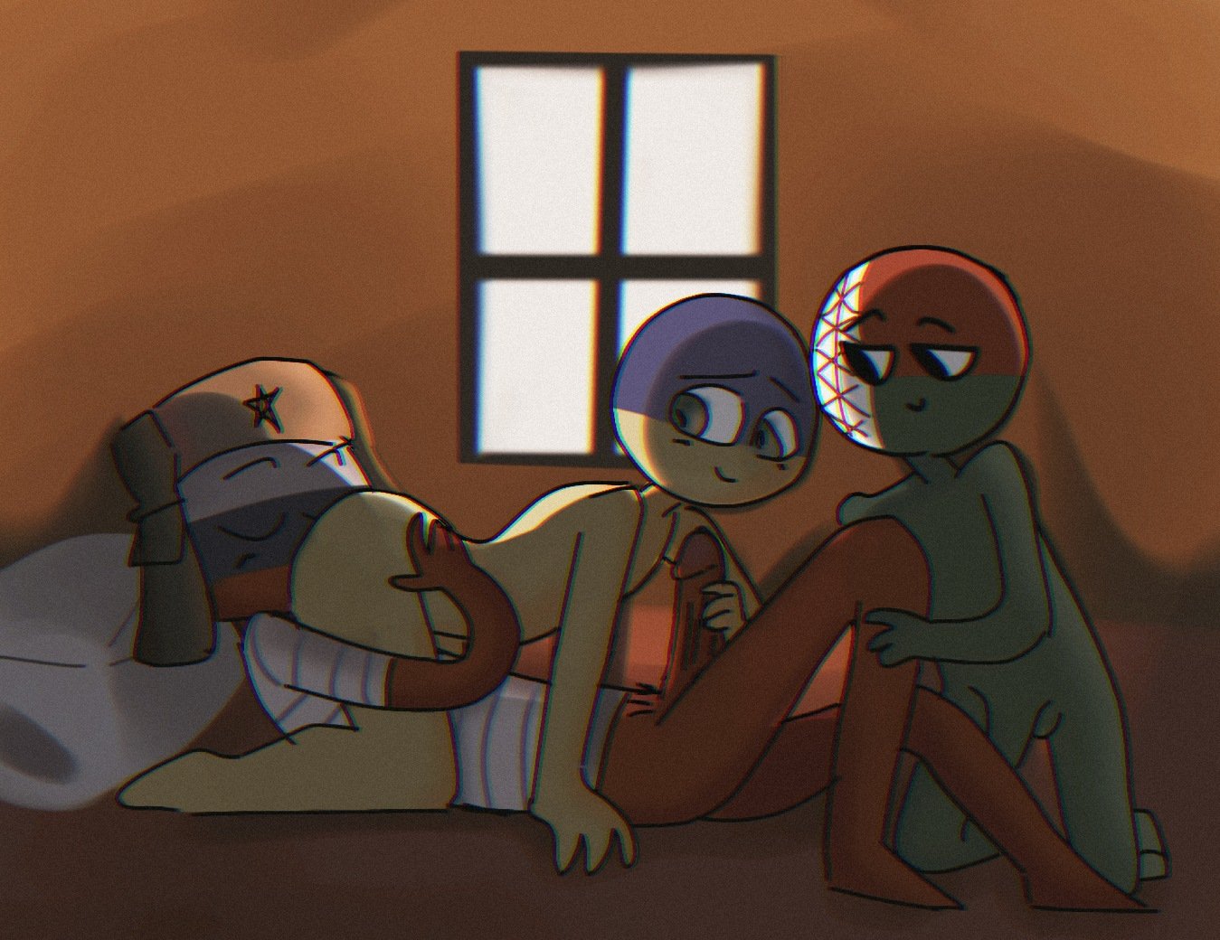 Rule34 - If it exists, there is porn of it / belarus (countryhumans),  russia (countryhumans) / 6520851