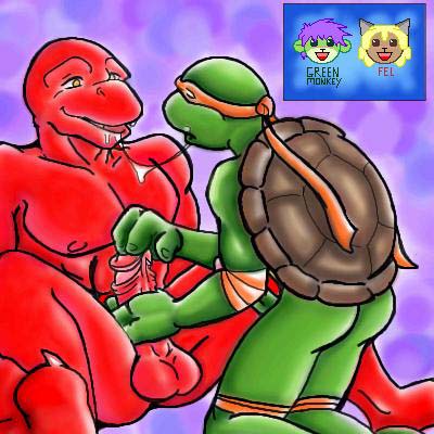 michelangelo, teenage mutant ninja turtles, tagme, furry only, gay, 
