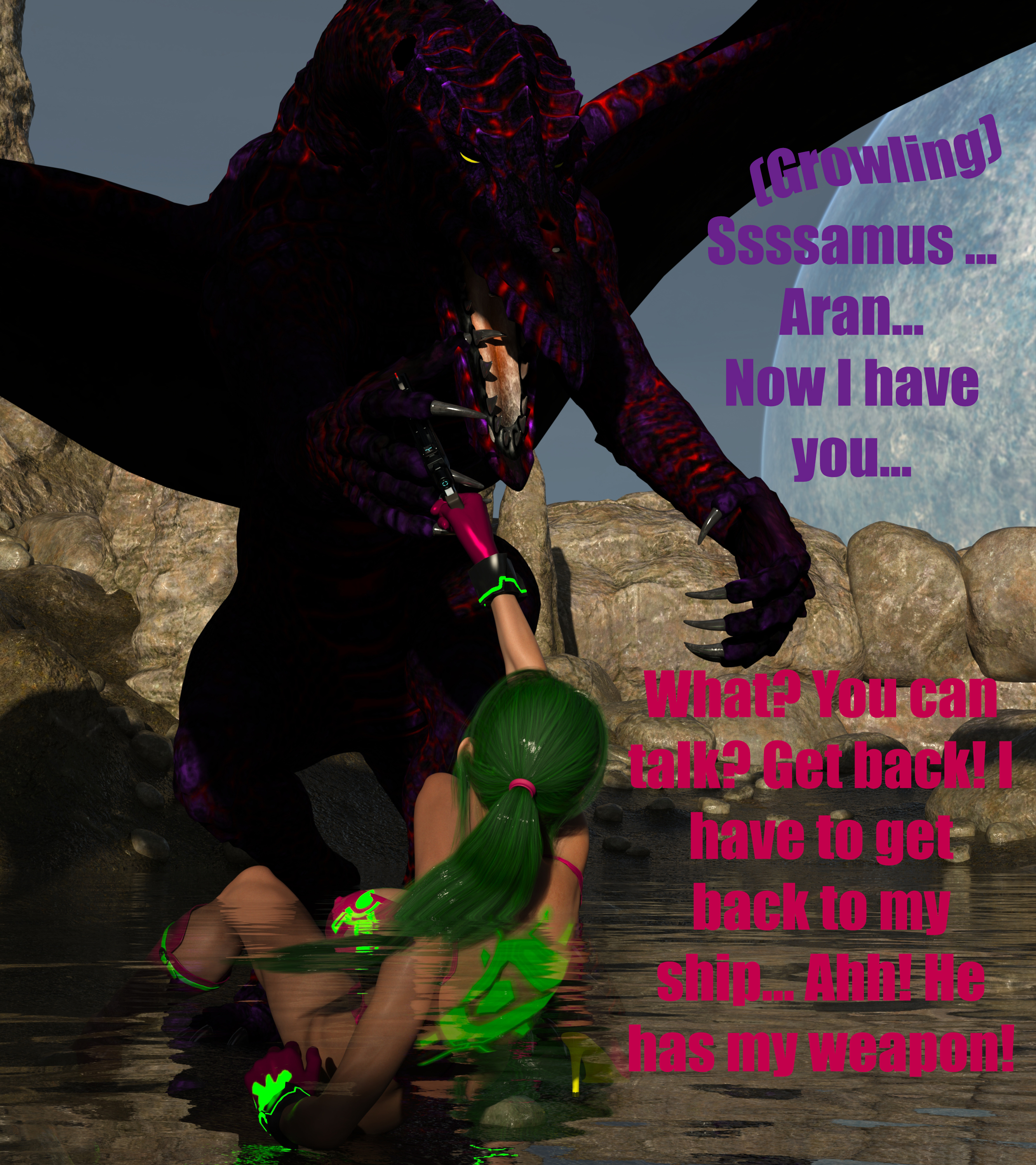 Rule34 - If it exists, there is porn of it / ridley, samus aran / 7690785