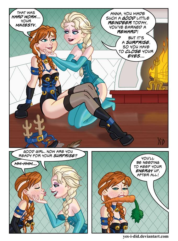 Frozen Porn Comics Captions - Frozen Disney Cartoon Bondage | BDSM Fetish