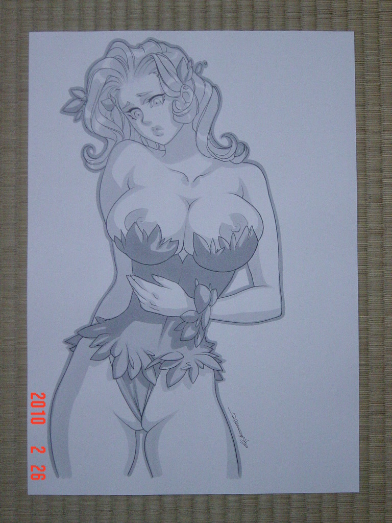 daikon, poison ivy, batman (series), dc, 2010, tagme, 1girls, female, female only, solo, 