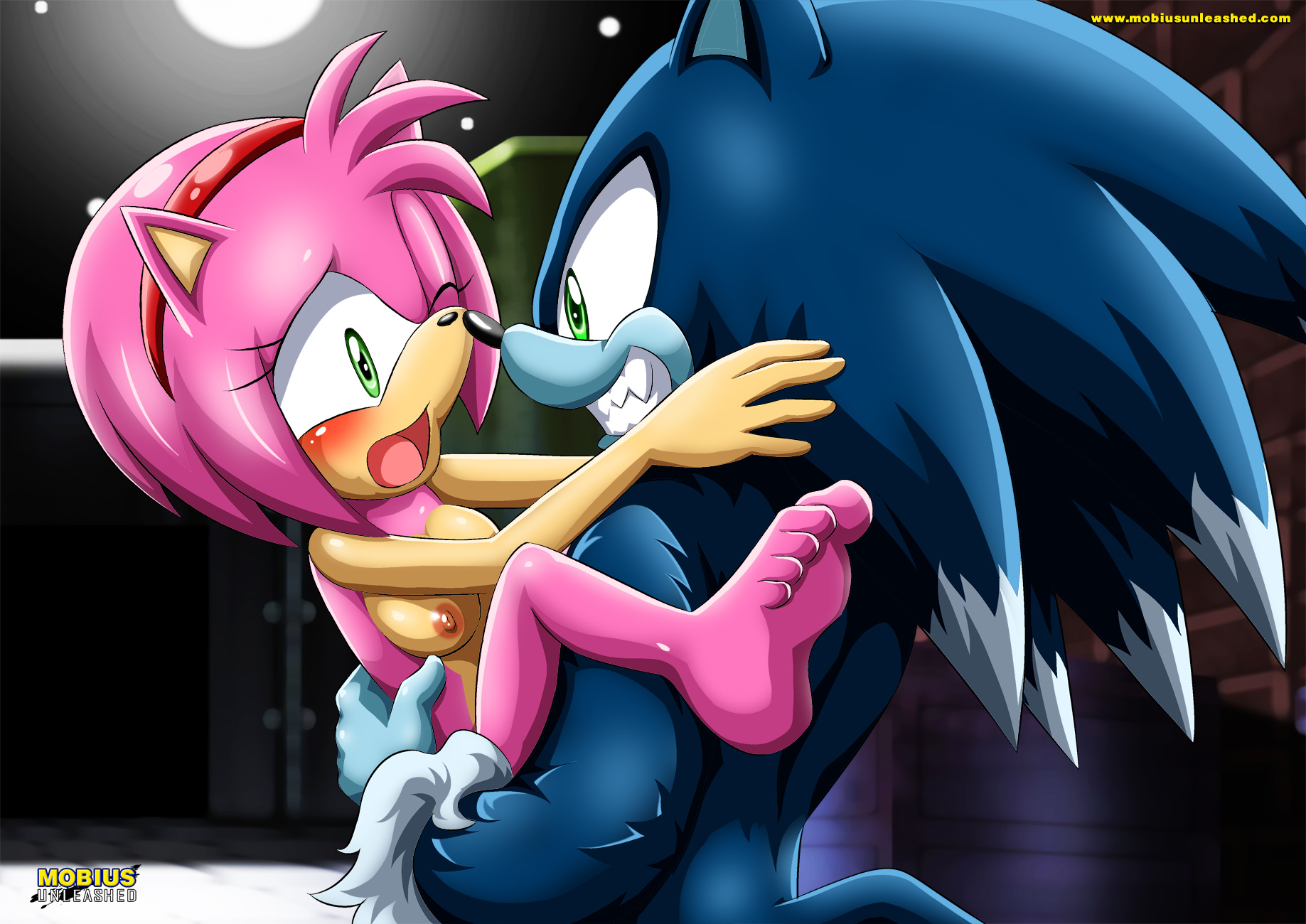 Rule34 - If it exists, there is porn of it / amy rose, sonic the hedgehog,  sonic the werehog / 425444