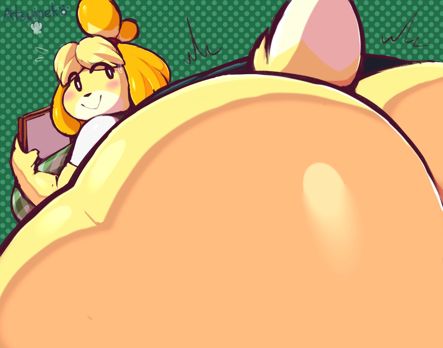 Isabelle Animal Crossing Porn Gif