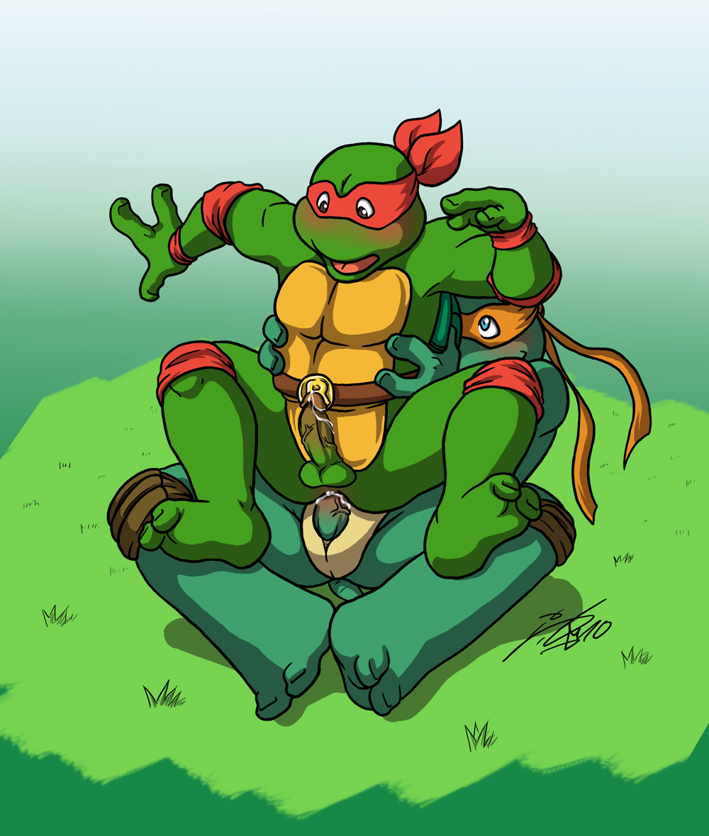 Rule34 - If it exists, there is porn of it / rockgaara, <b>michelangelo</b>, rapha...