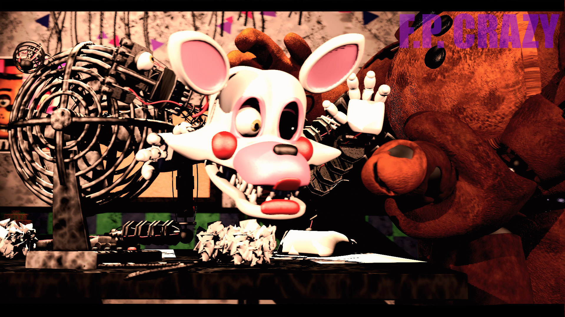 Rule34 - If it exists, there is porn of it / freddy (fnaf), mangle (fnaf),  withered freddy (fnaf) / 3953143