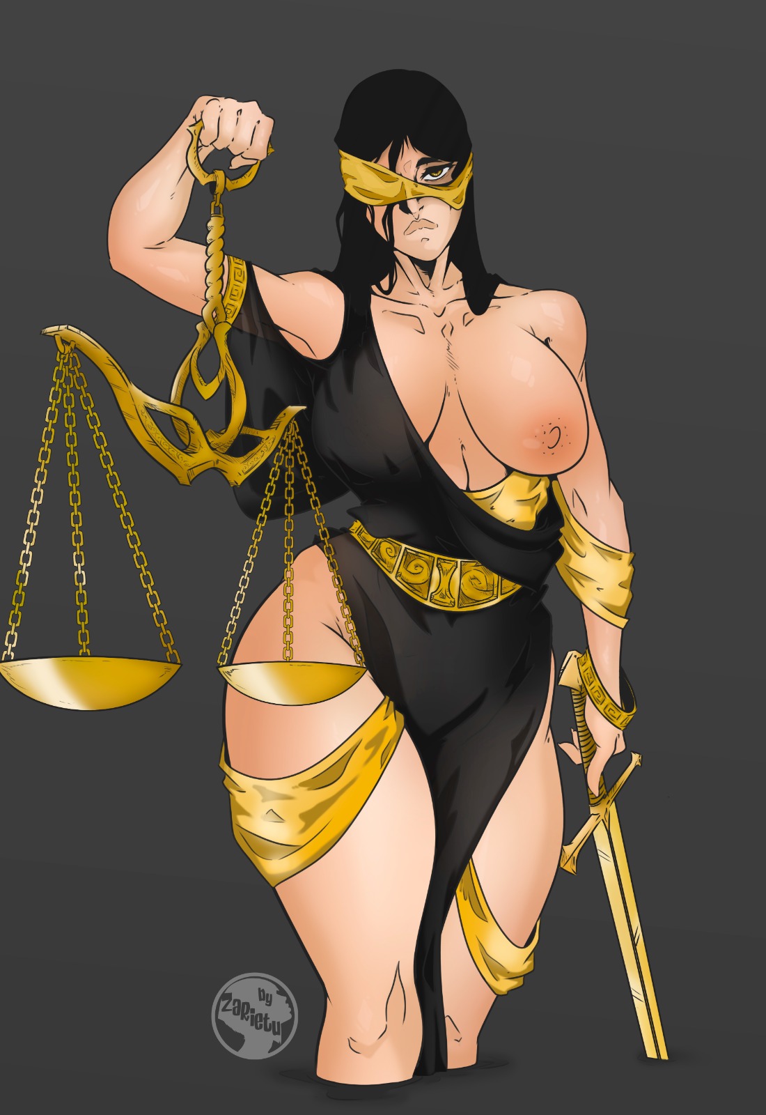 Lady justice porn