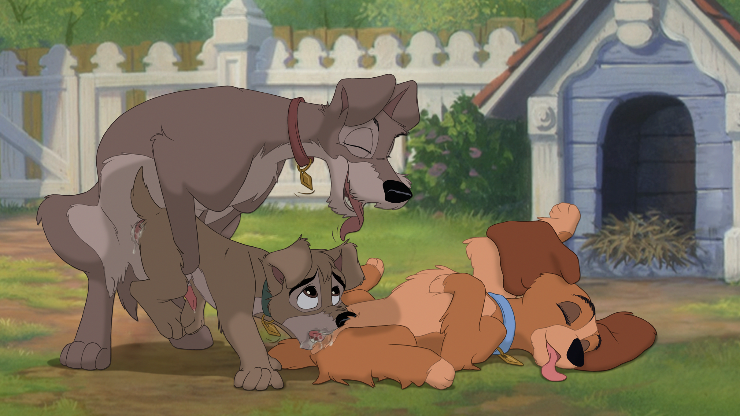 Slideshow lady and the tramp rule 34 