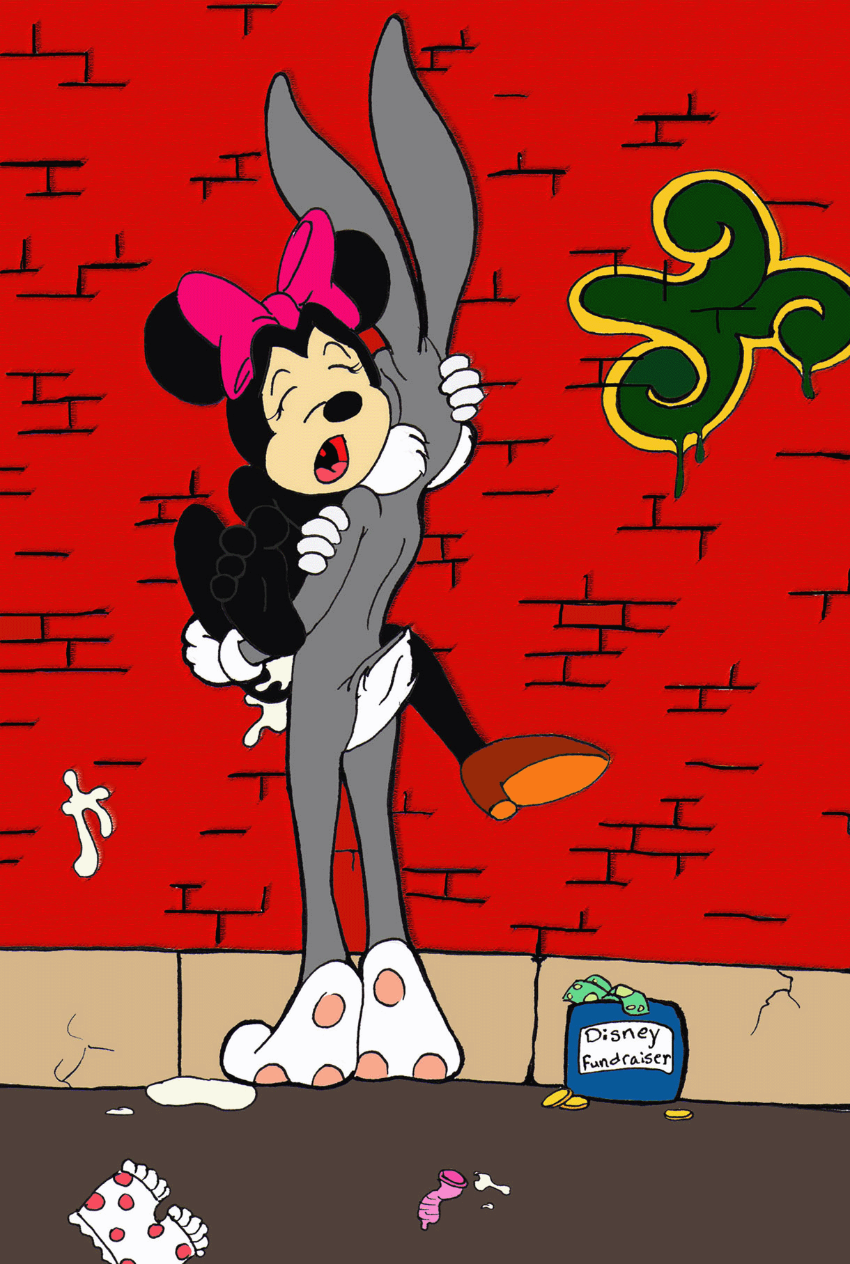 Rule34 - If it exists, there is porn of it / bugs bunny, minnie mouse /  2954450