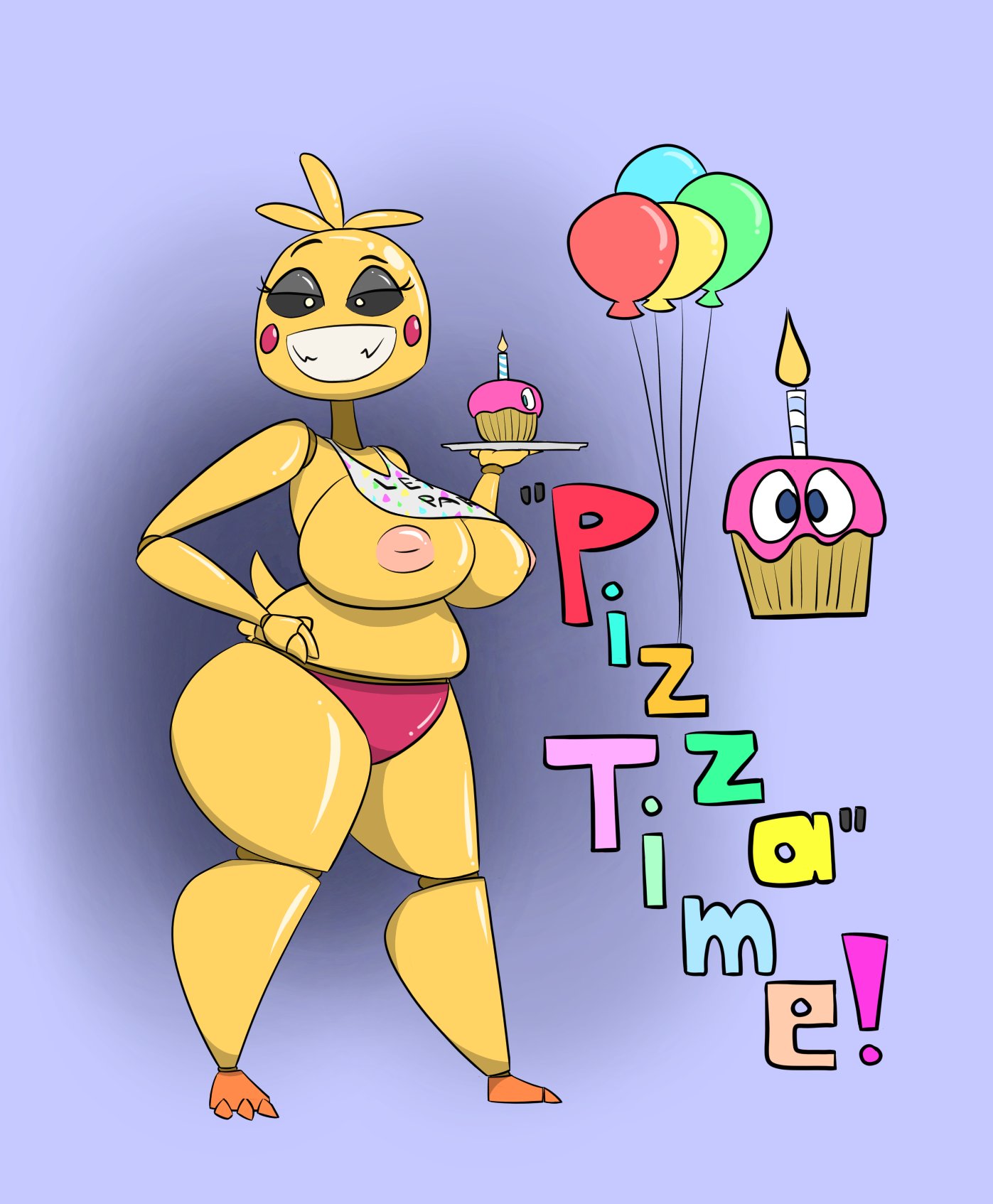 Toy chica breast expansion