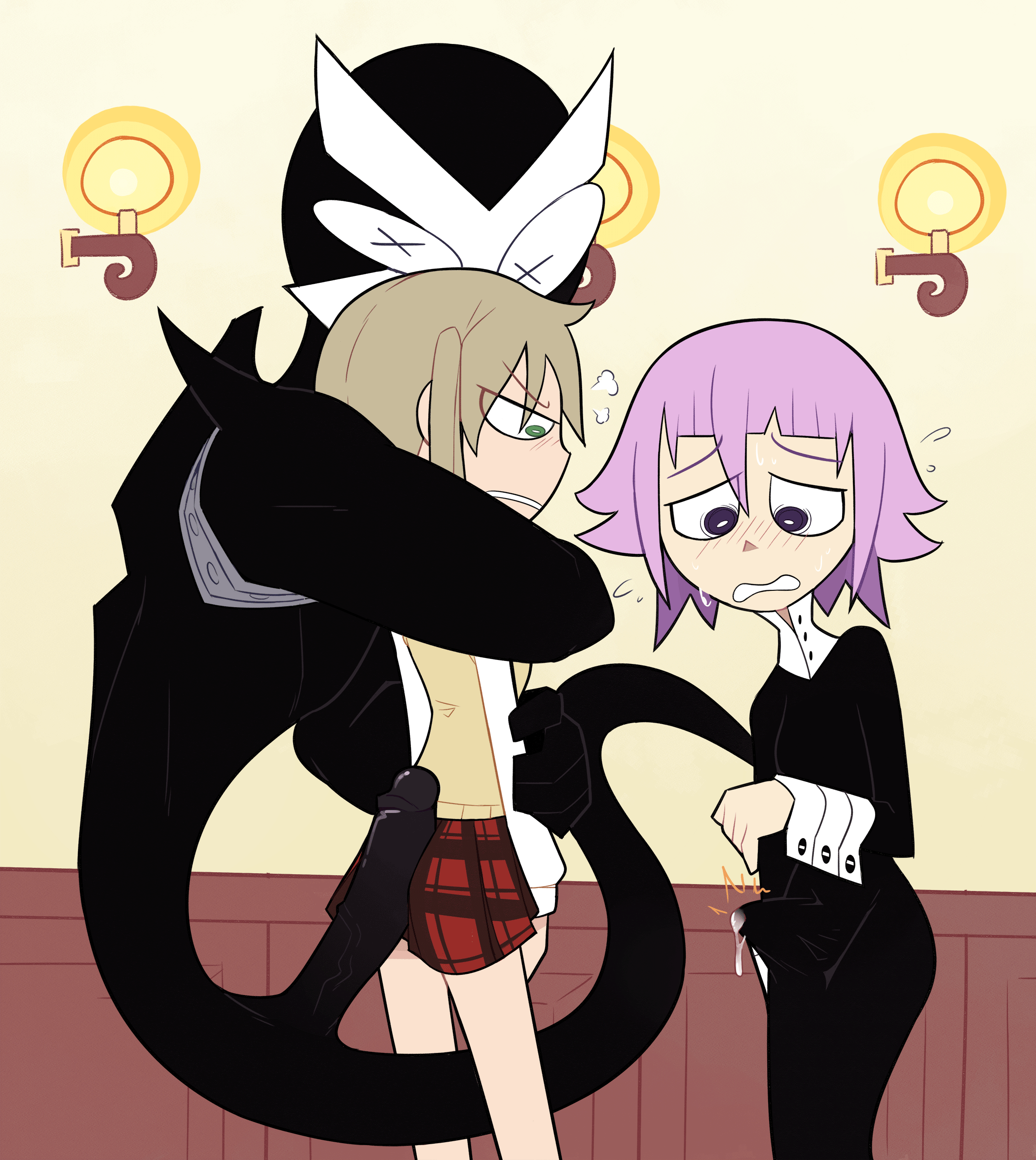 Rule34 - If it exists, there is porn of it / miscon, crona (soul eater),  maka albarn / 3634654