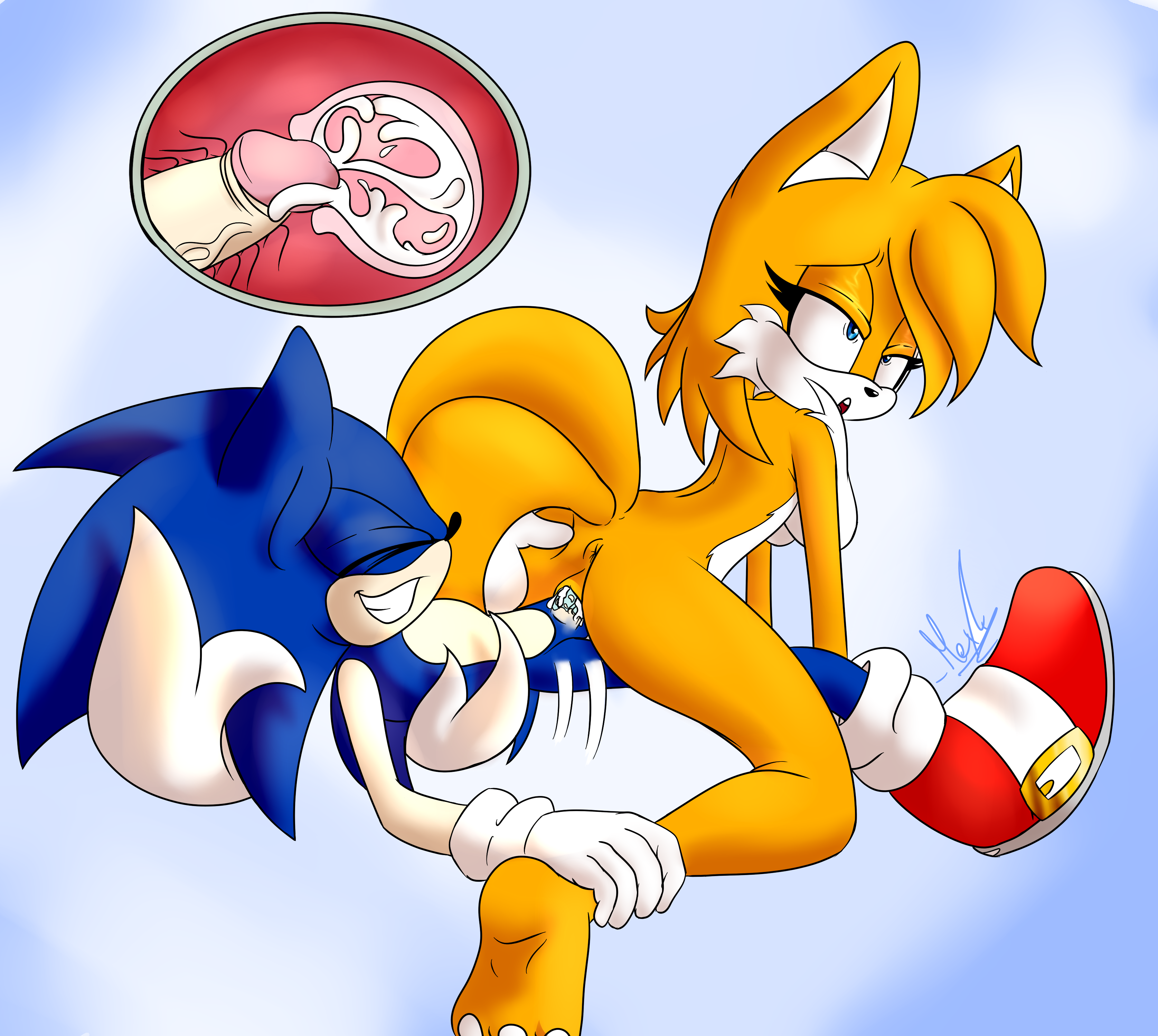 Sonic x tails xxx