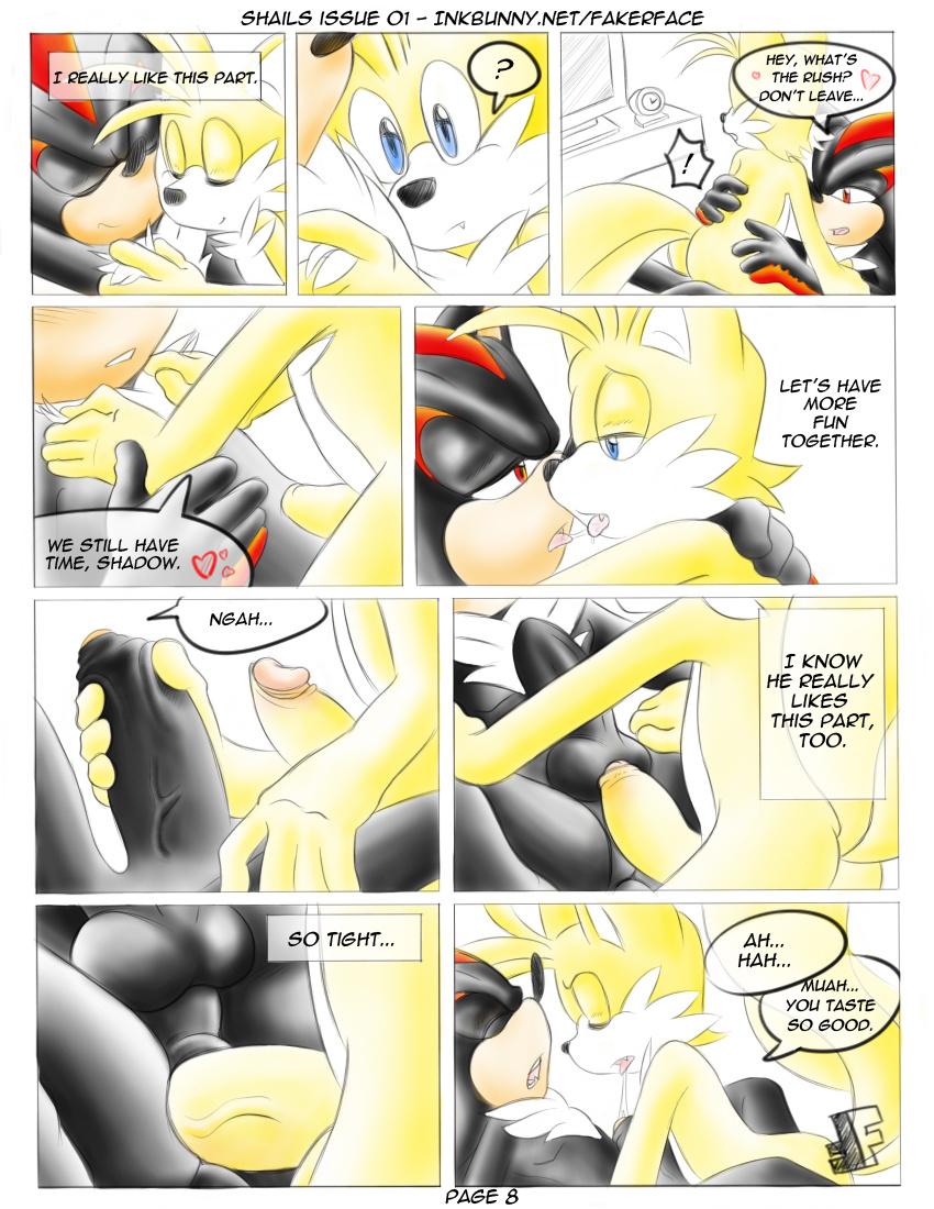 Shadow tails fakerface porn comic