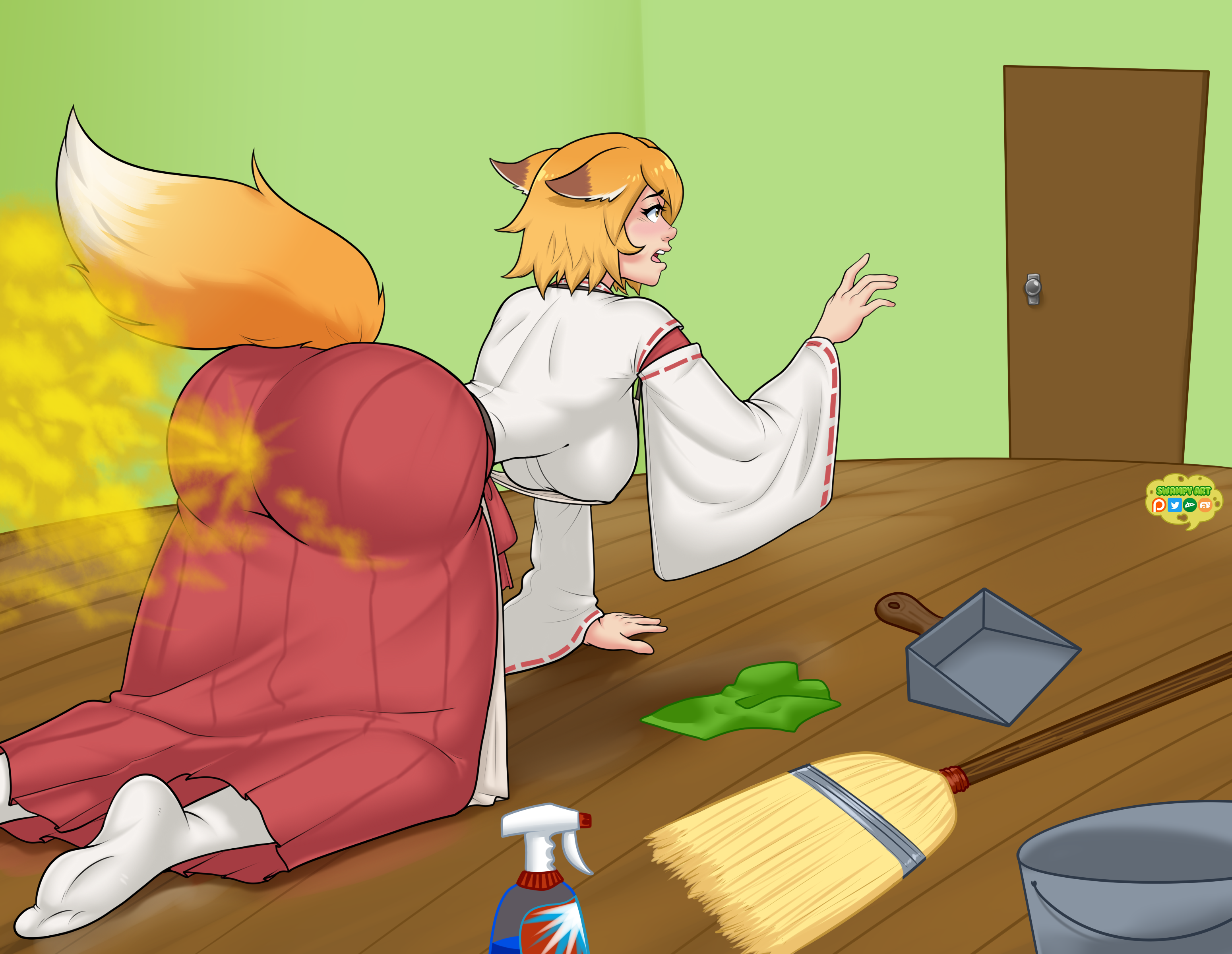 Rule34 - If it exists, there is porn of it / swampyart, senko (sewayaki  kitsune no senko-san) / 5773110