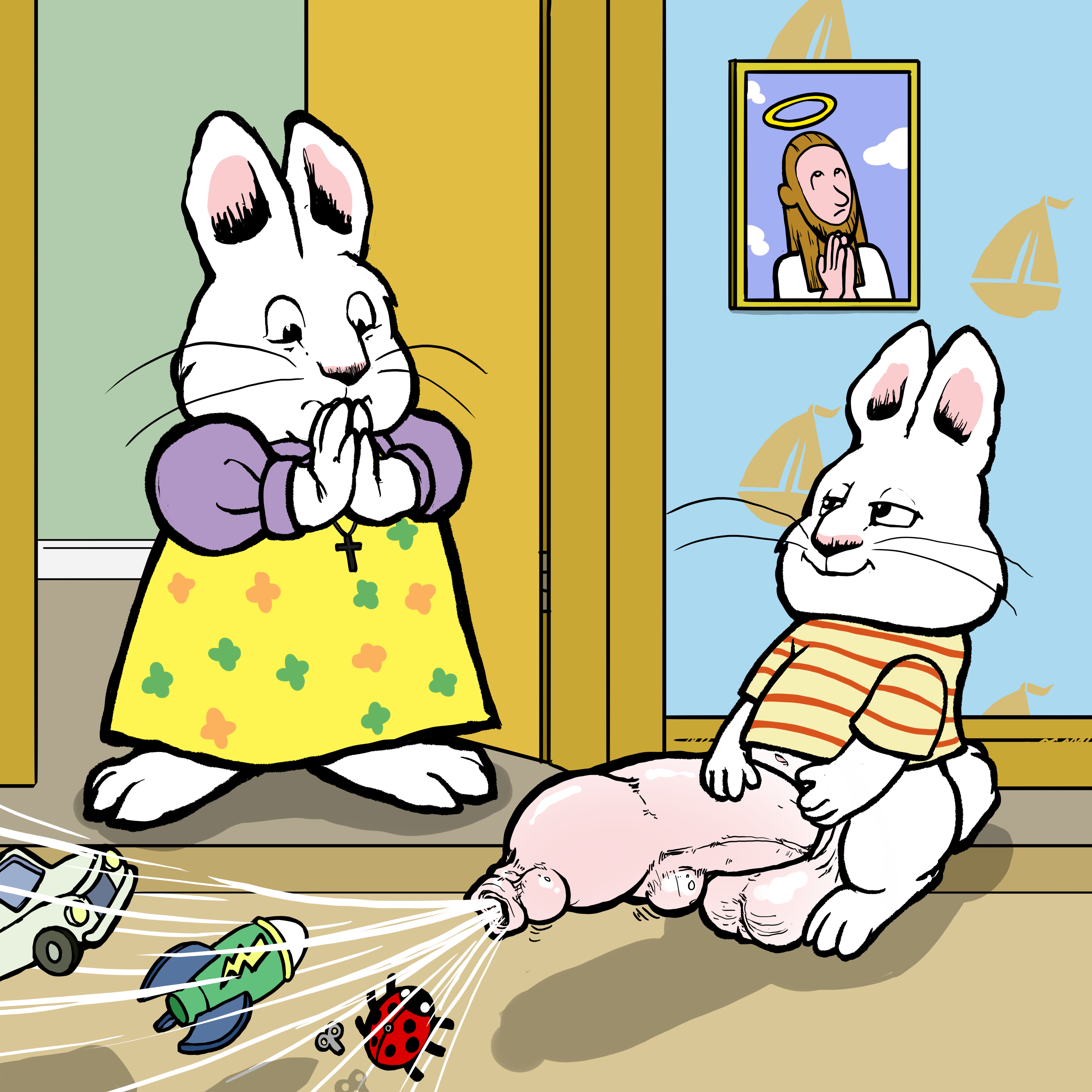 Rule34 - If it exists, there is porn of it  smudge proof, max (max and ruby),  ruby (max and ruby)  6080402
