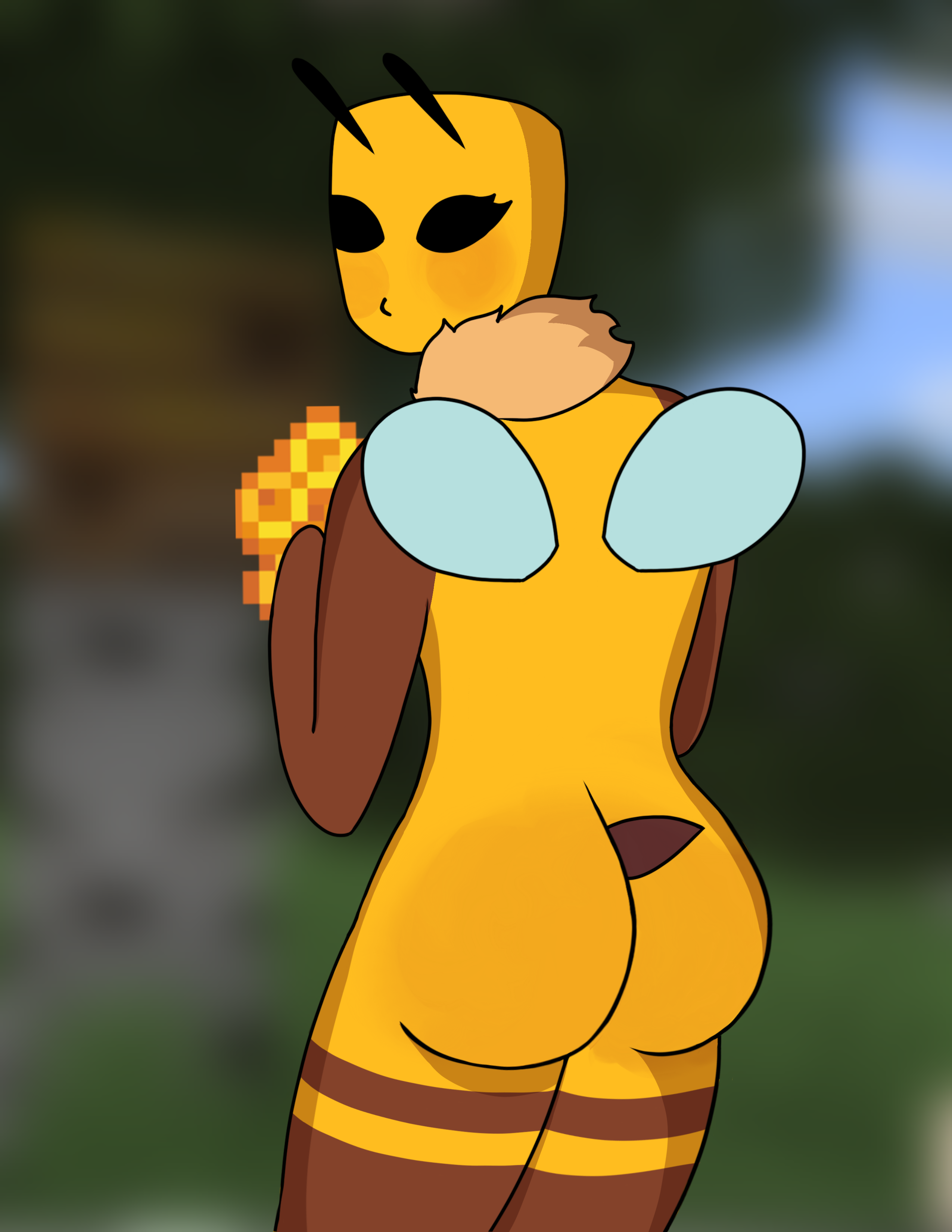 Rule34 - If it exists, there is porn of it  minecraft bee  2505155