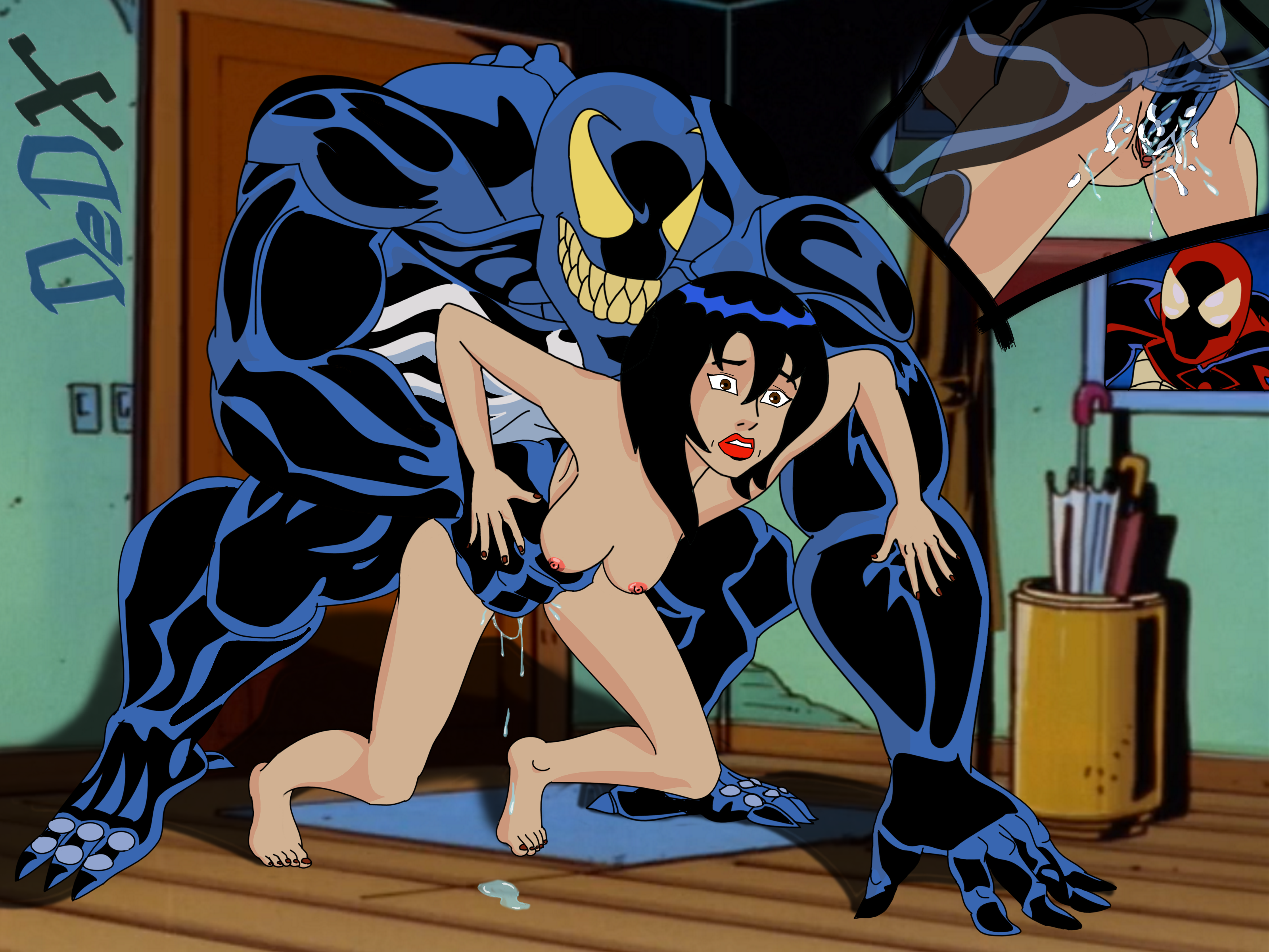 Порно человек паук аниме фото 111