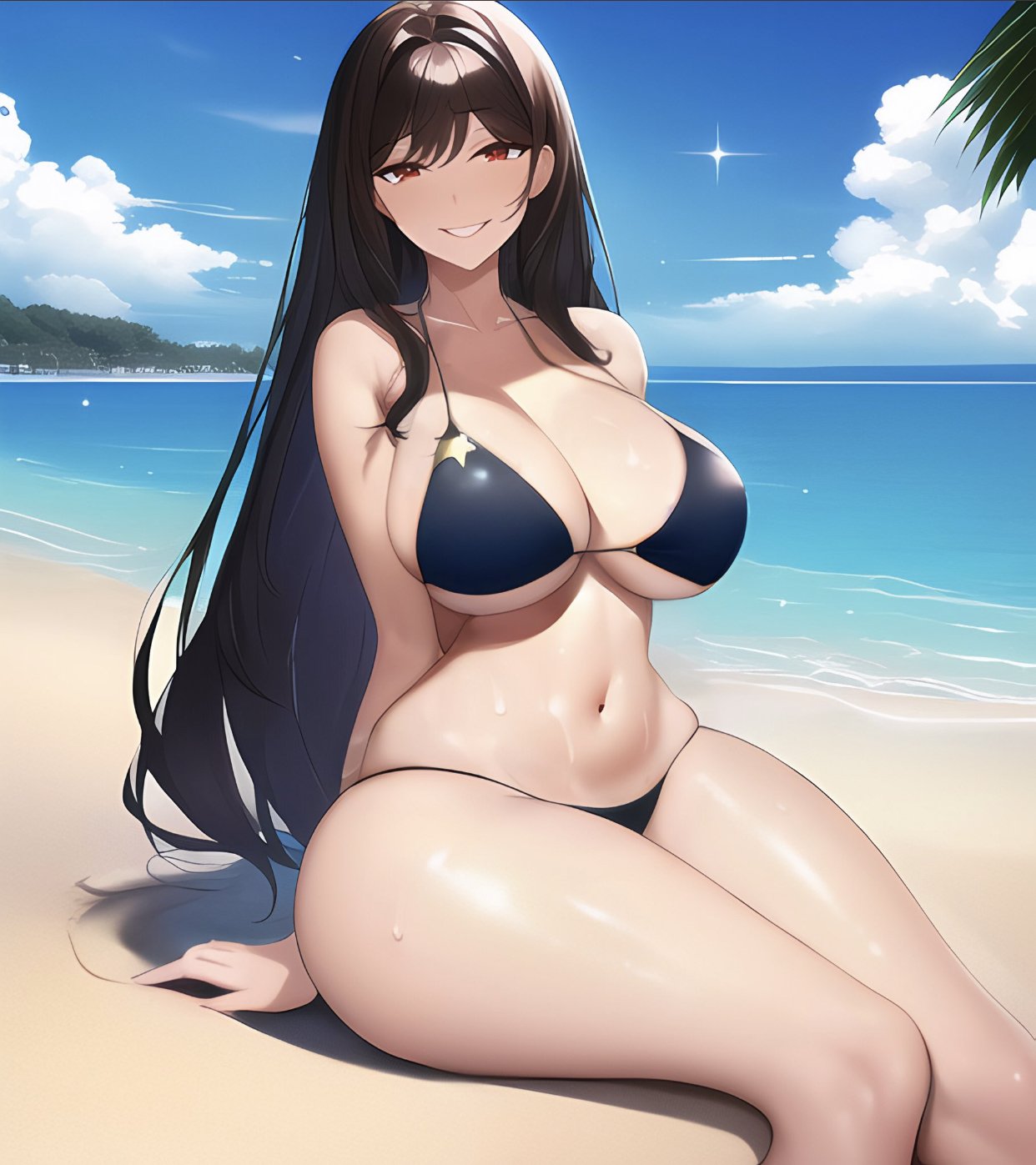 Anime Girls Big Tits Bikini - Rule34 - If it exists, there is porn of it / / 6182088