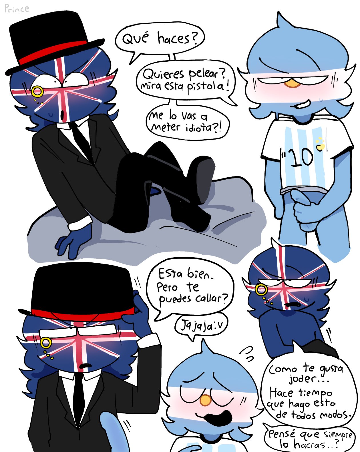 Countryhumans argentina x todos