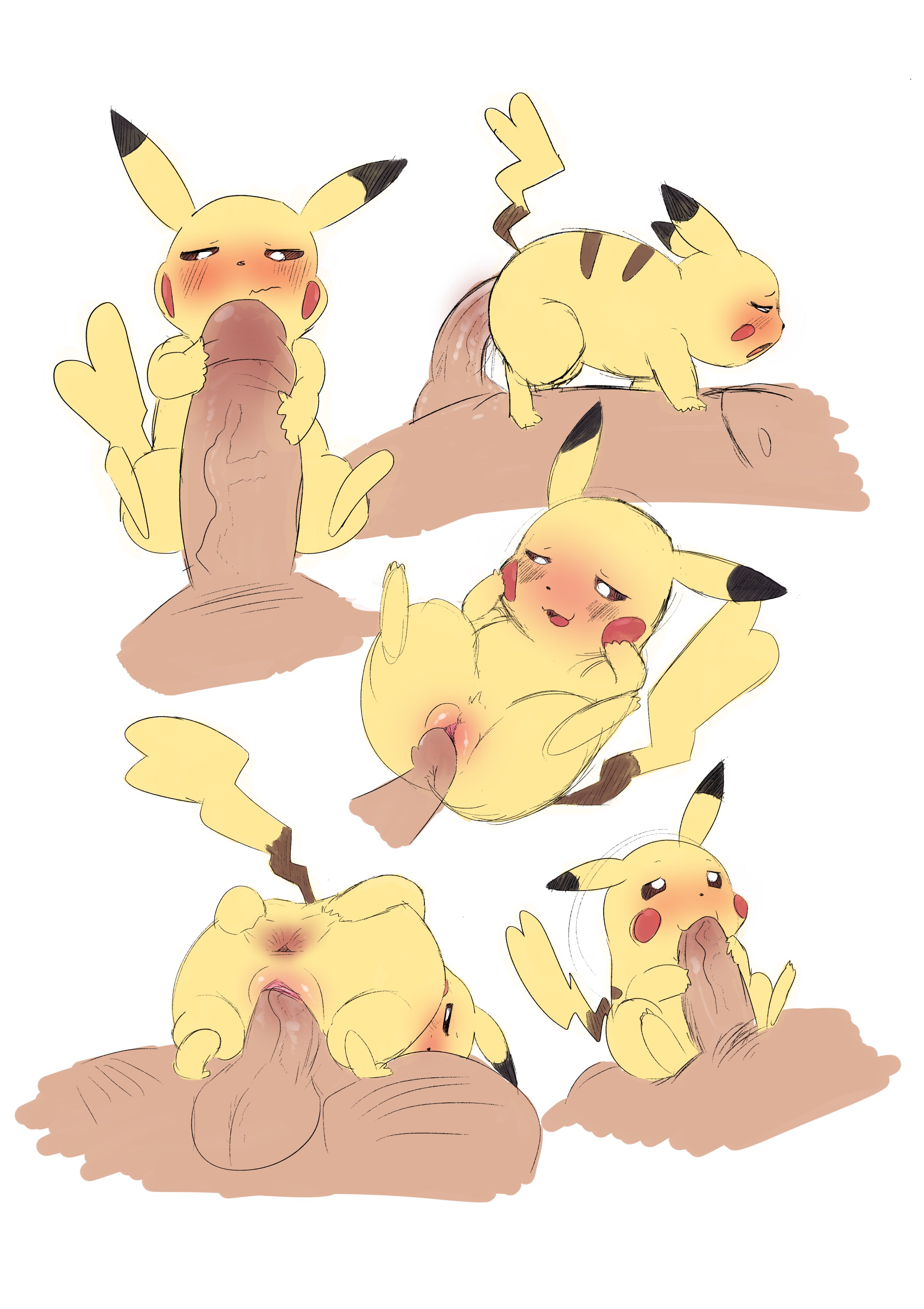 Pikachu - Rule34 - If it exists, there is porn of it / pikachu, pokemon (species) /  6717743