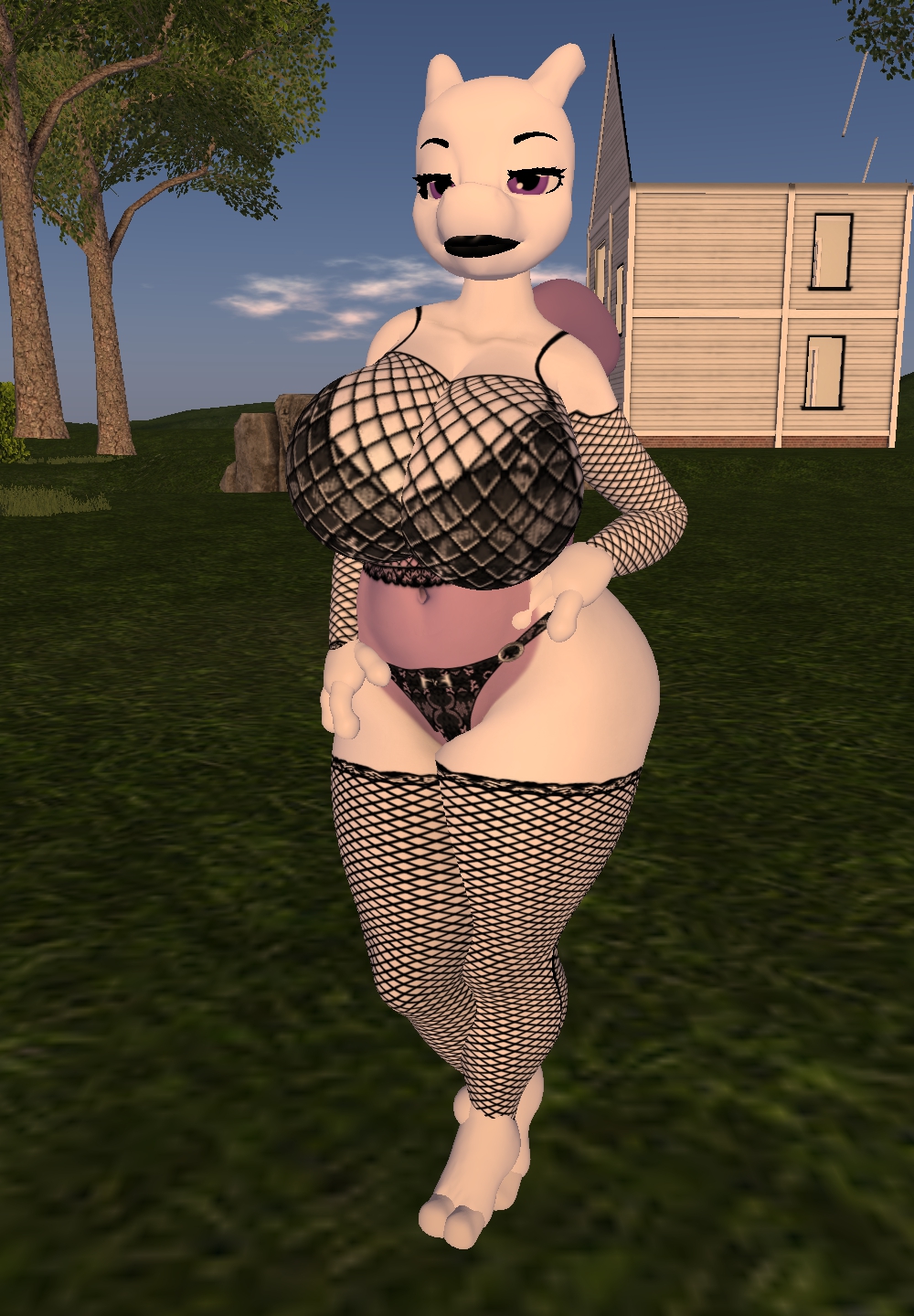 mewtwo, tagme, big breasts, breasts, female, ferialexonar, pokemon, 