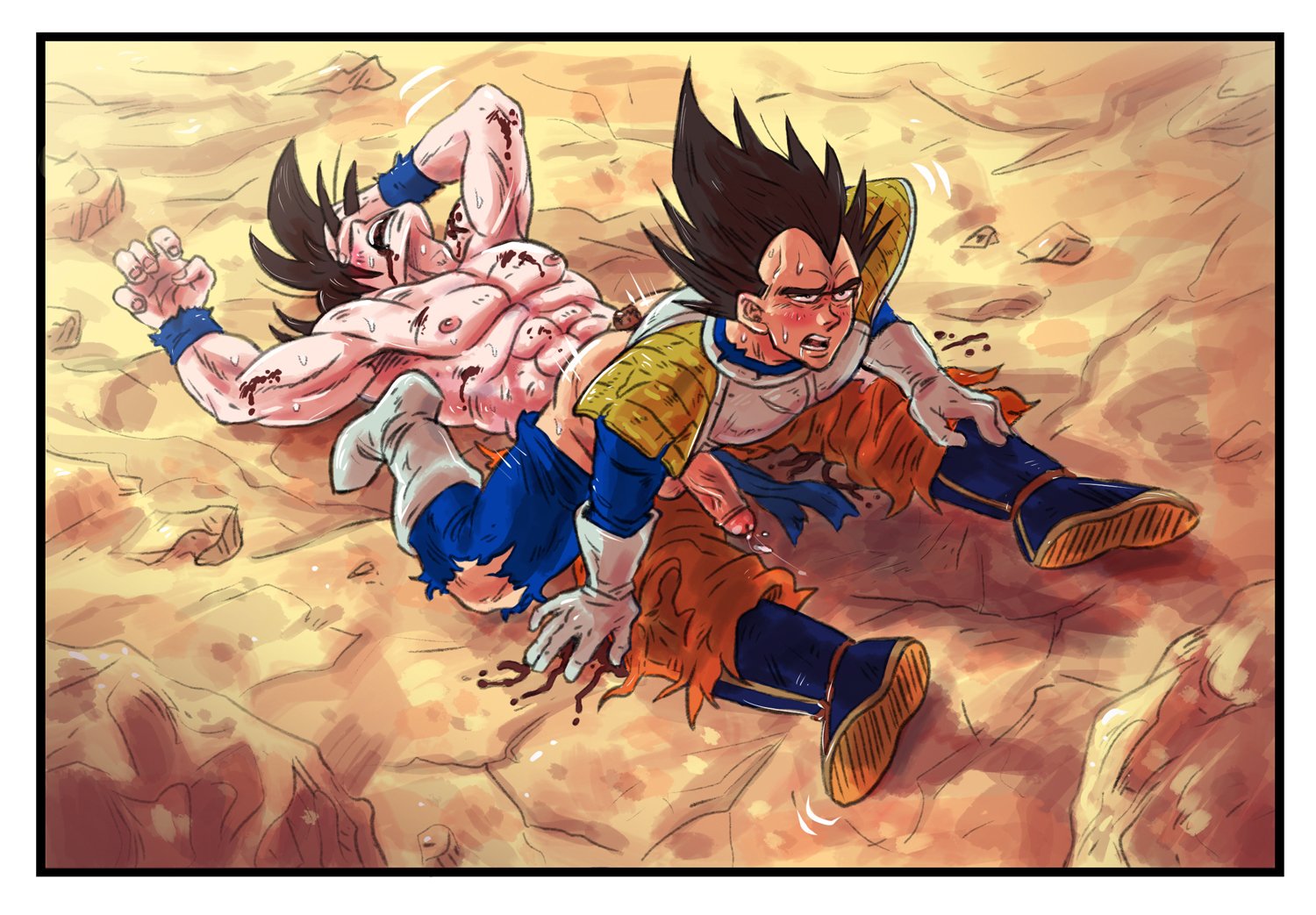 Join Goku and Vegeta in These DragonBall Gay Porn Galleries