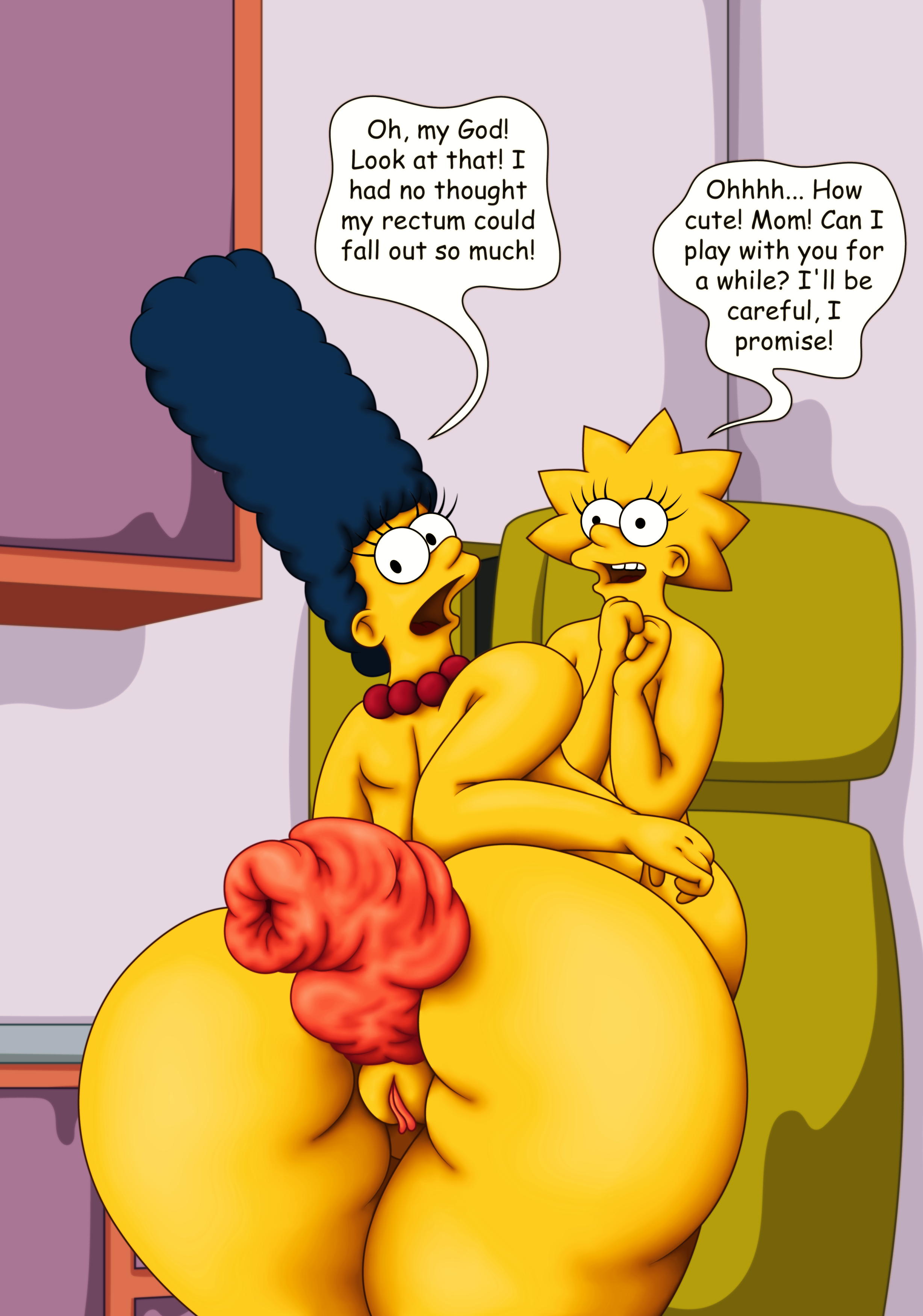 2456px x 3500px - Rule34 - If it exists, there is porn of it / bynshy, lisa simpson, marge  simpson / 4362002