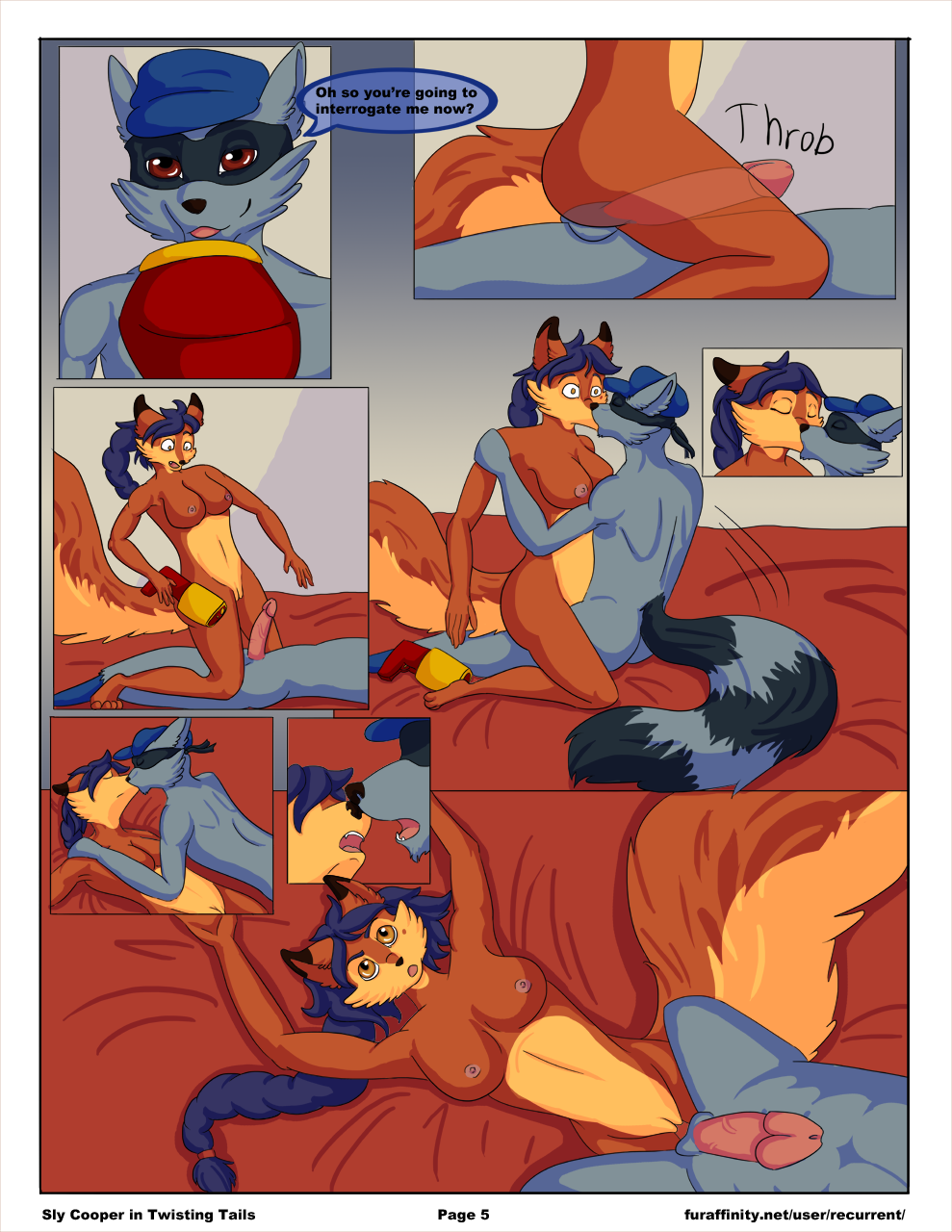 Rule34 - If it exists, there is porn of it / carmelita fox, sly cooper /  221549