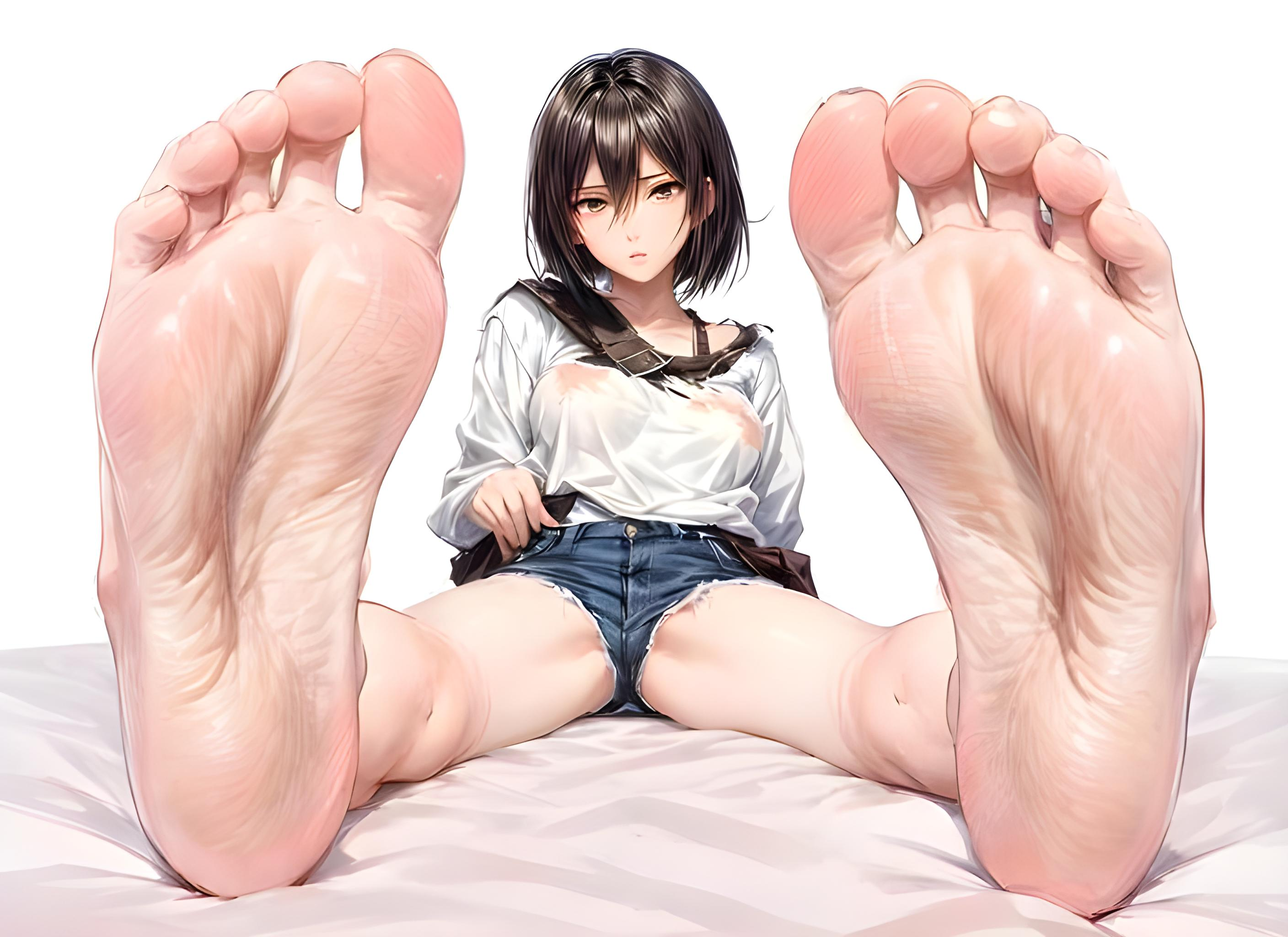 Rani soles up foot fetish
