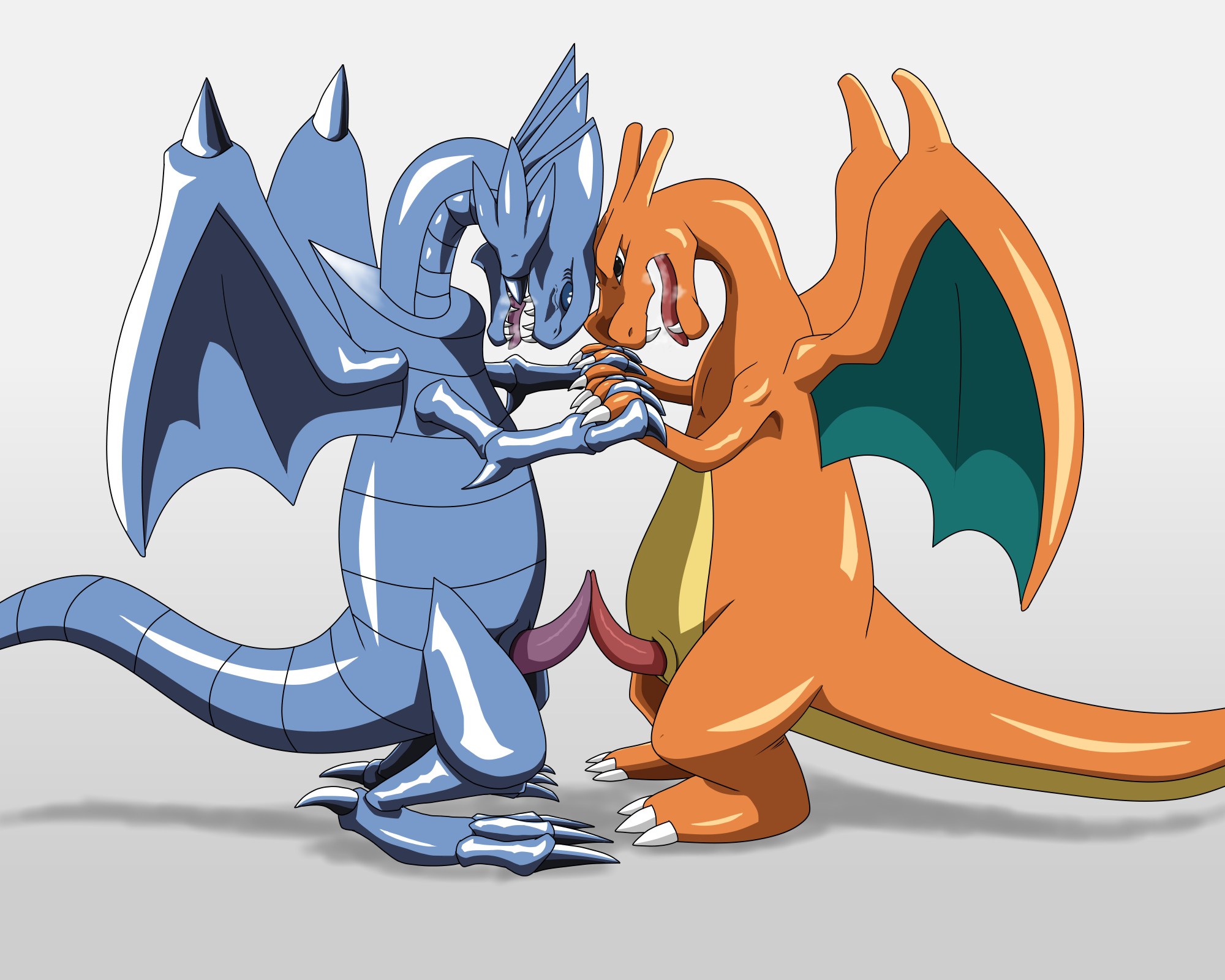 Rule34 - If it exists, there is porn of it / blue-eyes white dragon,  charizard / 897535