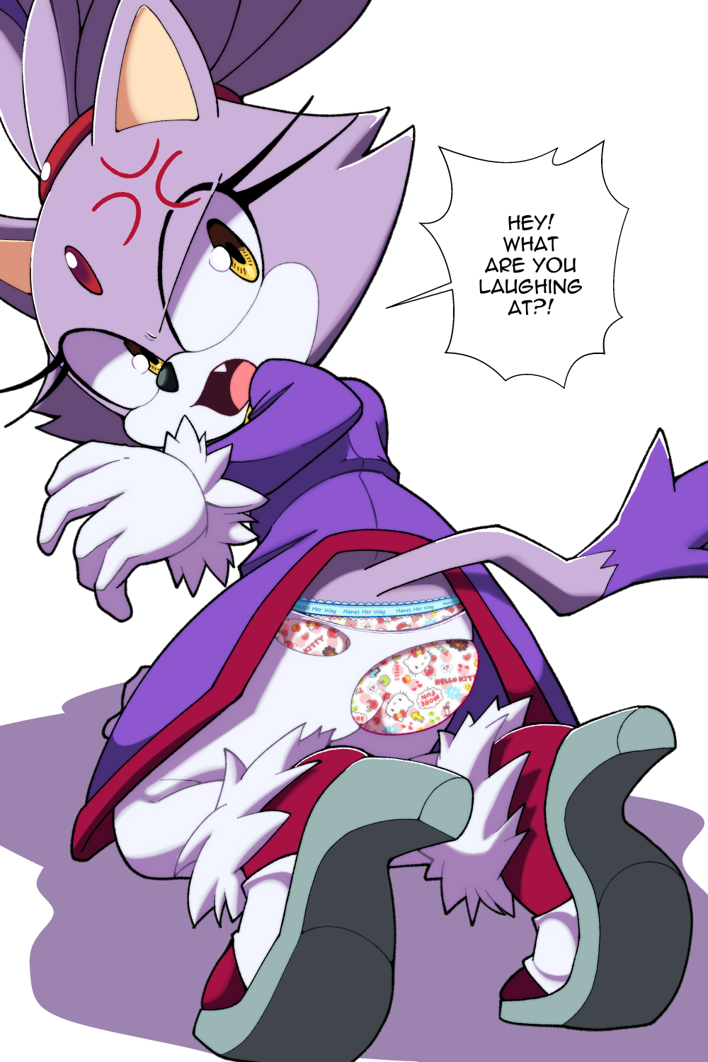 Rule34 - If it exists, there is porn of it / blaze the cat / 5324334