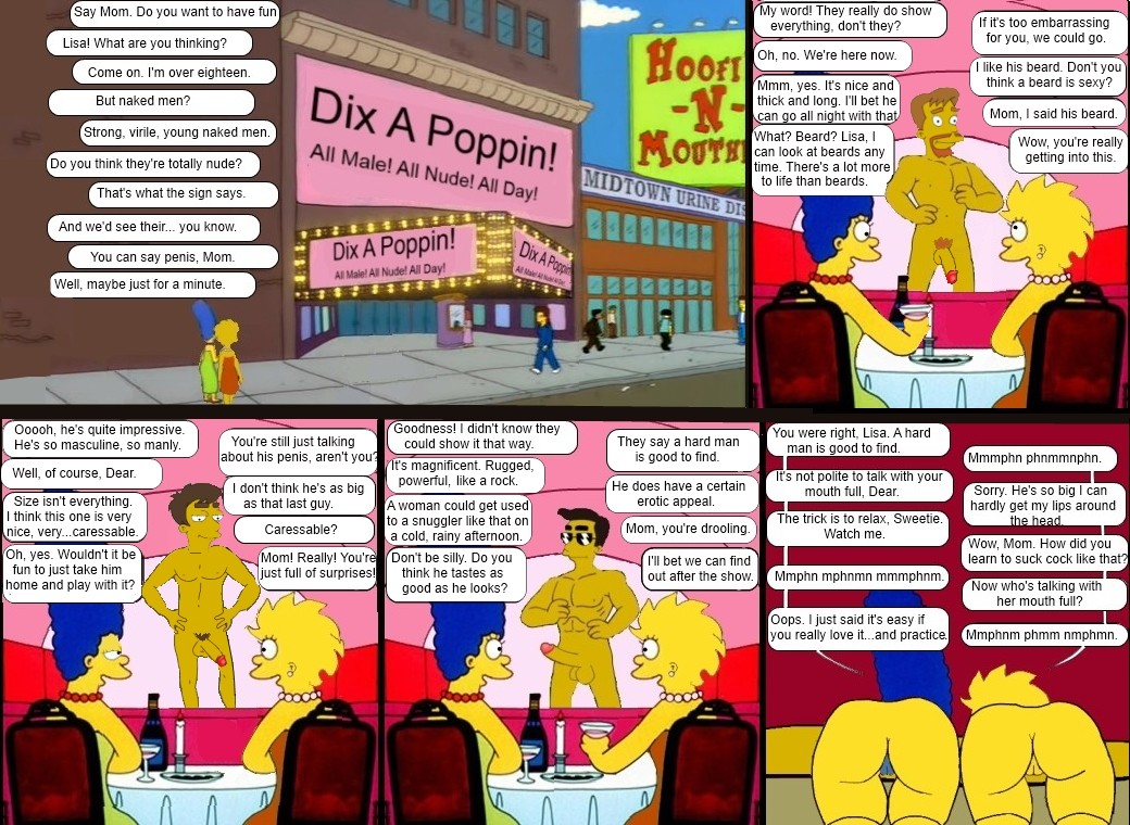 Rule34 - If it exists, there is porn of it / lisa simpson, marge simpson /  57670