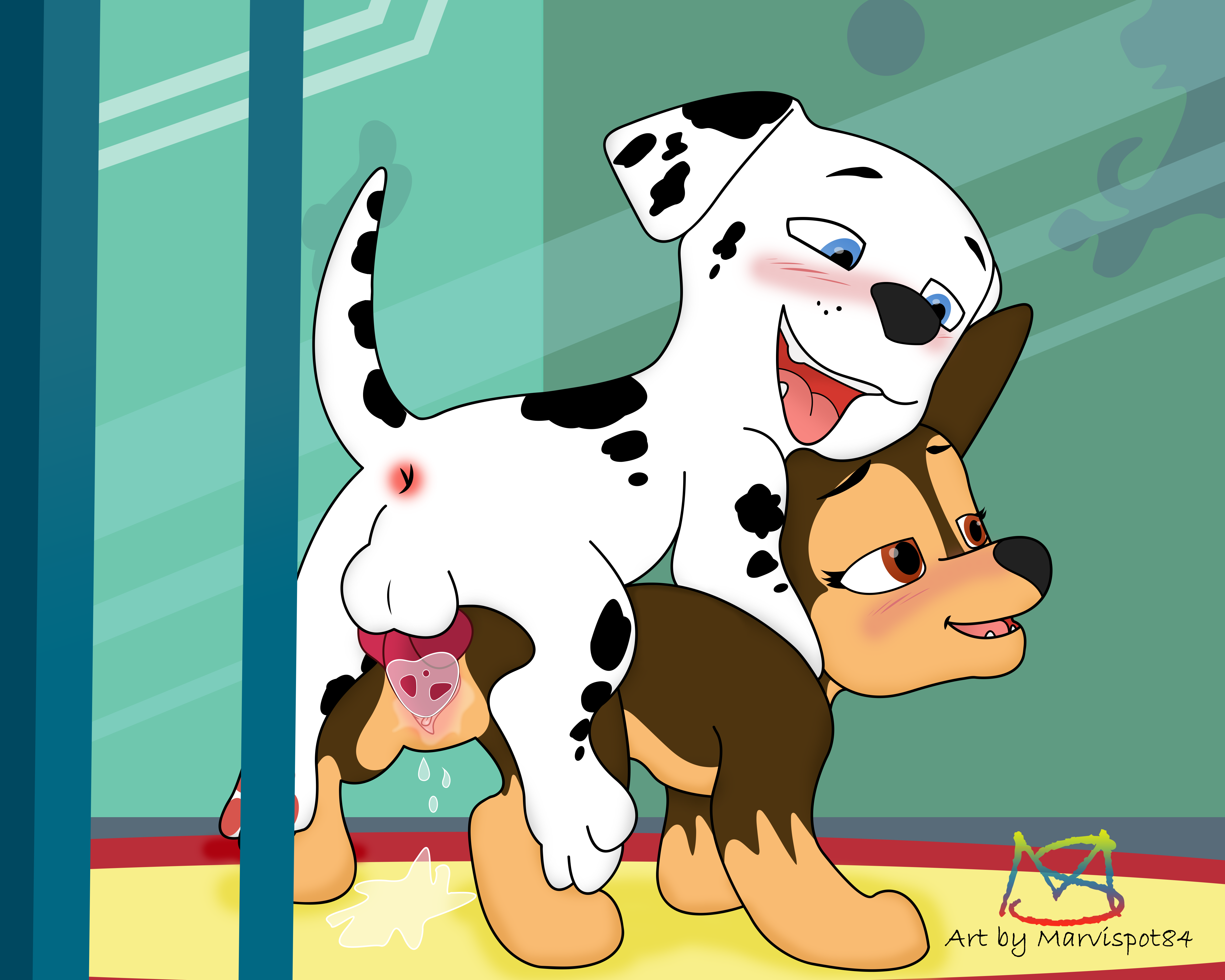 Paw patrol marshall rule 34