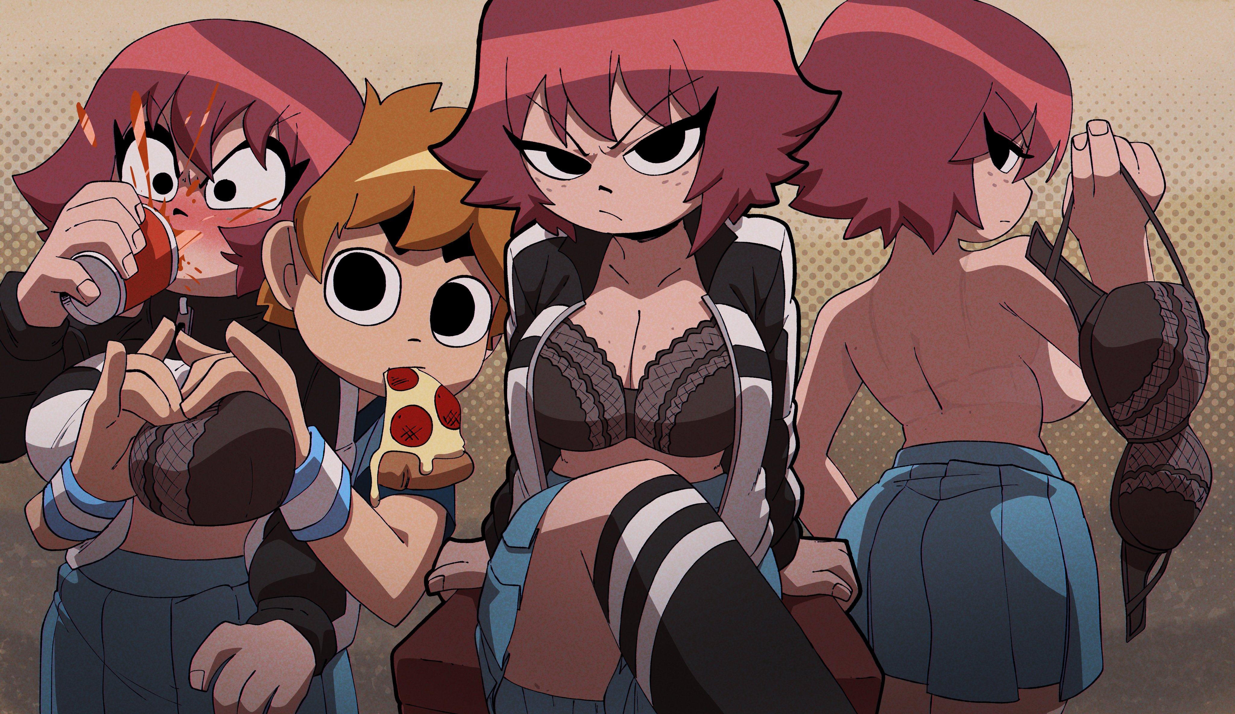 Rule34 - If it exists, there is porn of it / kim pine, scott w pilgrim /  7658859