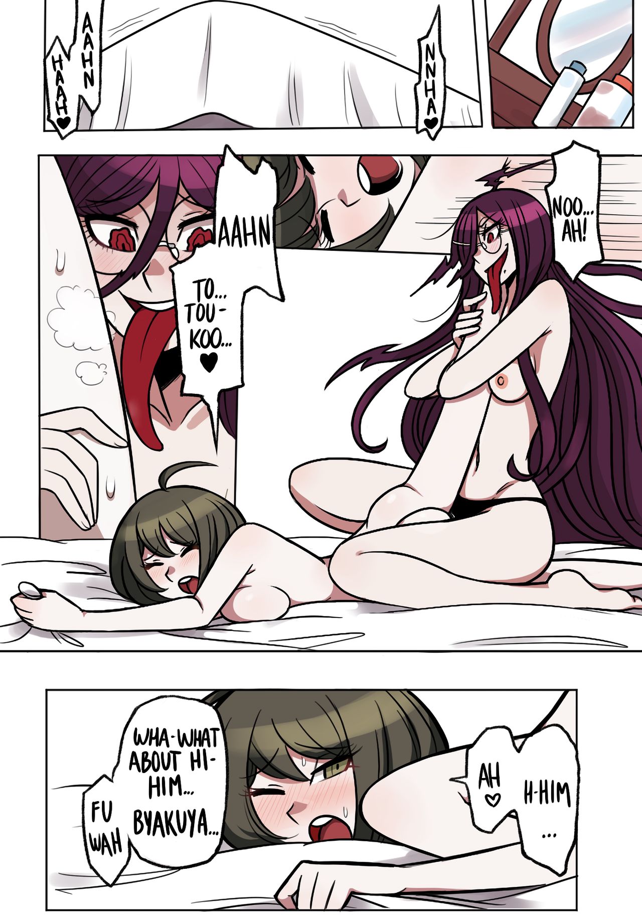 Danganronpa rule 34 comics