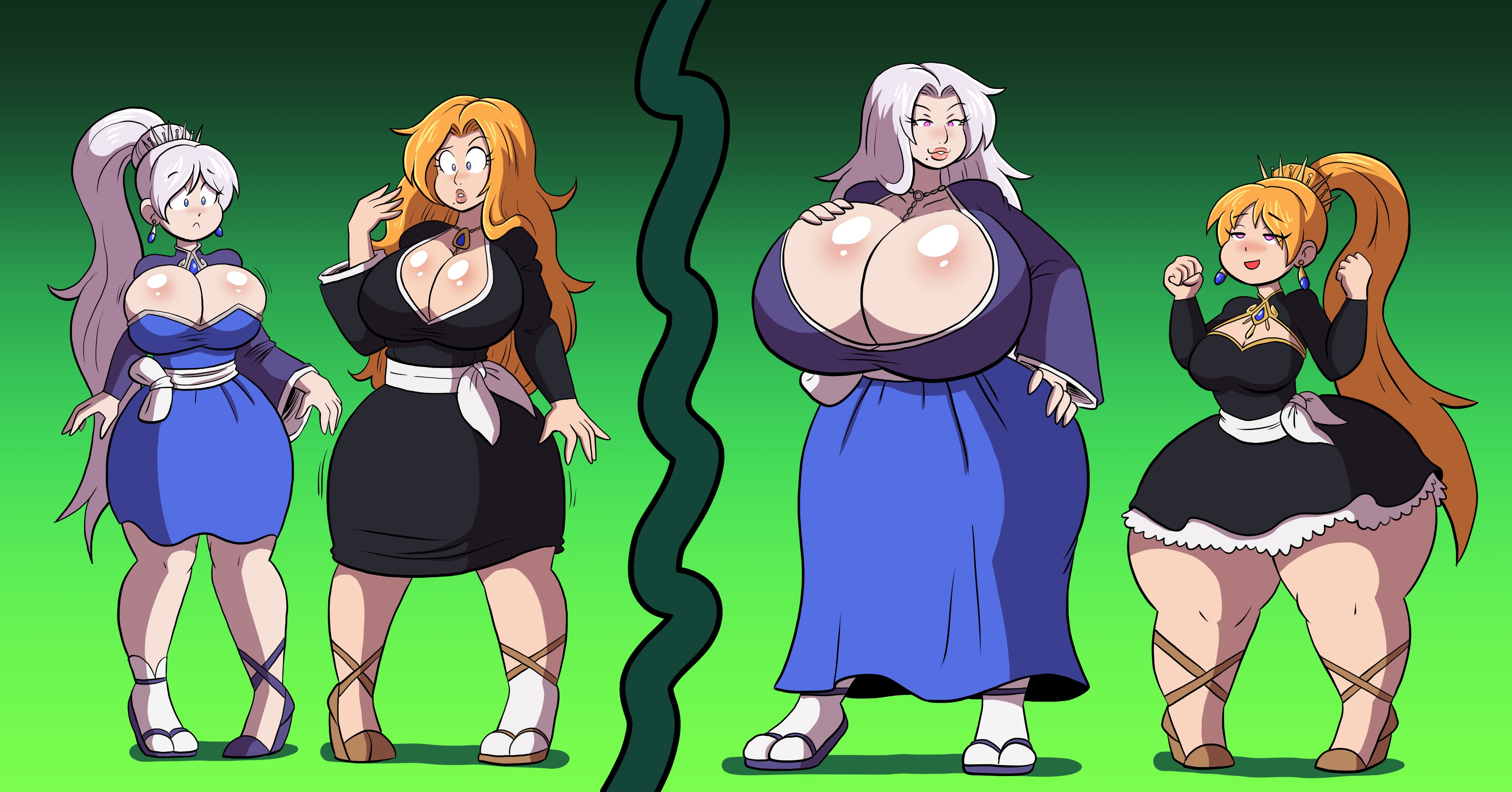 Bleach breast expansion